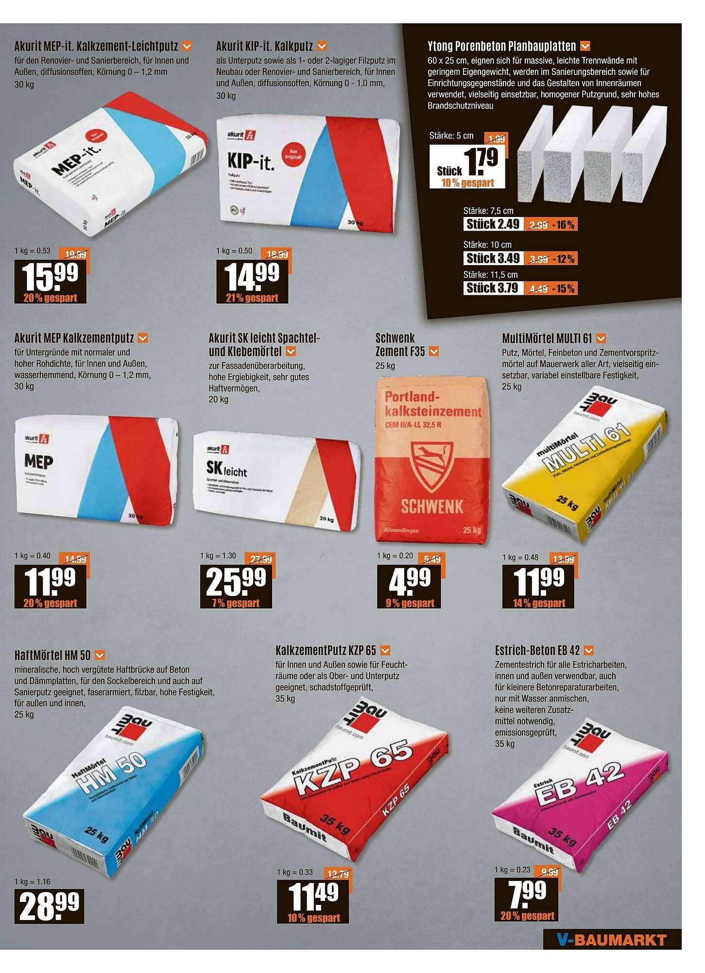 V Baumarkt Prospekt (2025-11-20 - 2025-11-27)