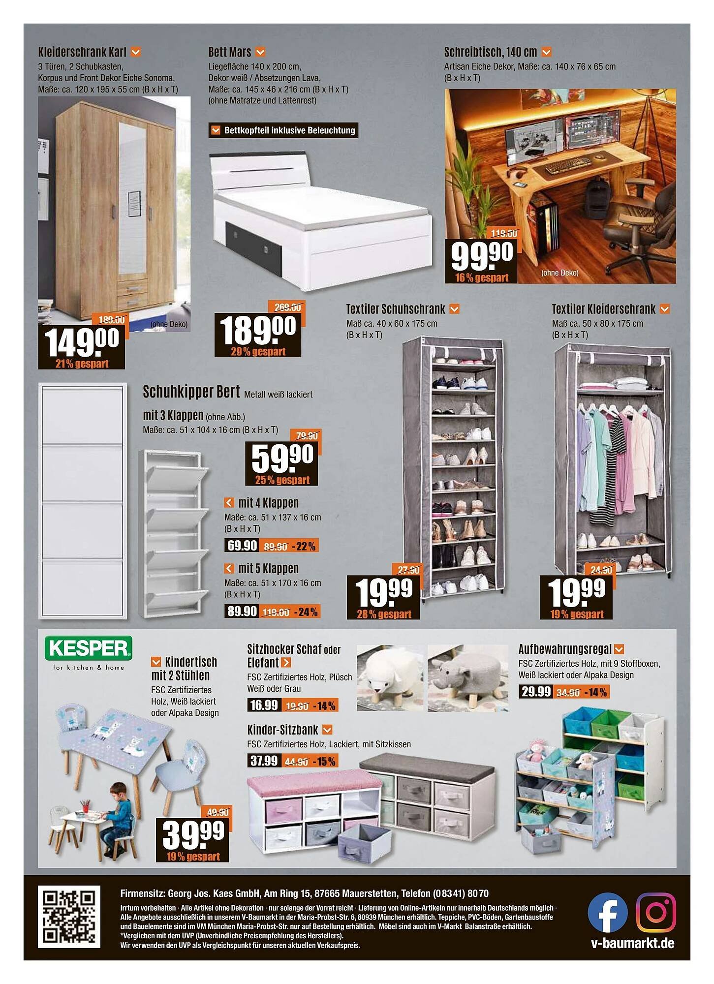 V Baumarkt Prospekt (2025-11-20 - 2025-11-27)