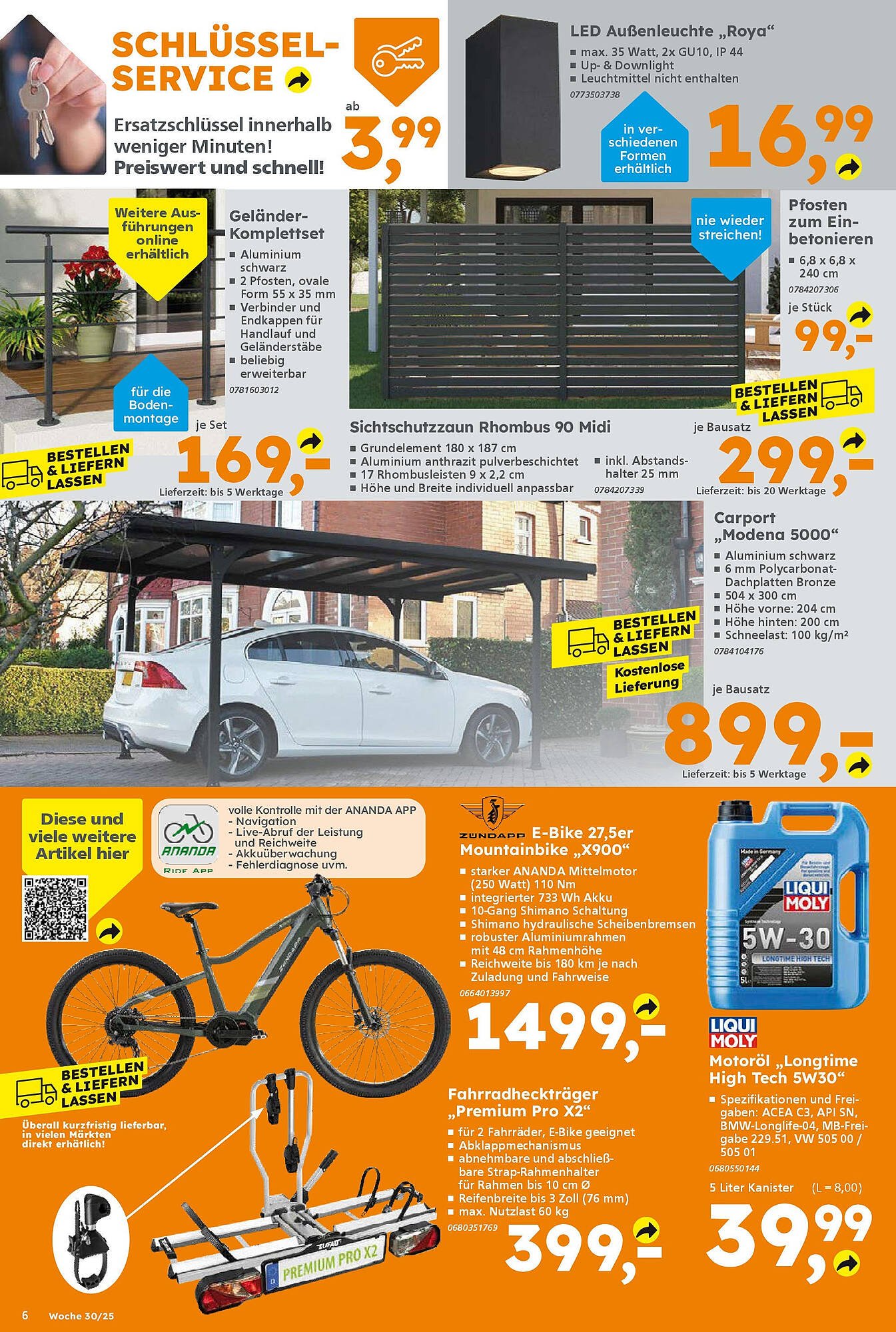 Globus Baumarkt Prospekt (2025-07-20 - 2025-07-26) | 6