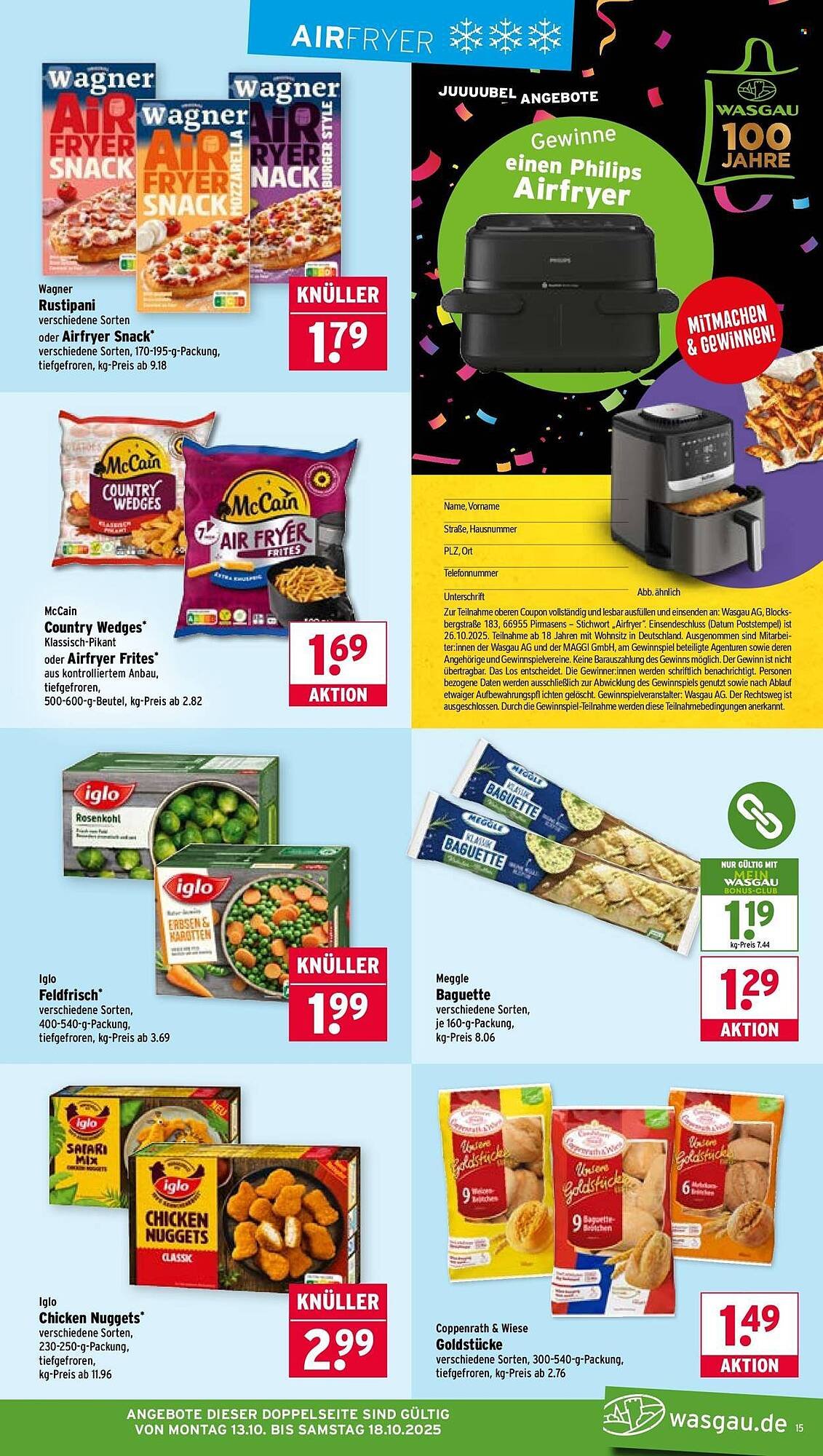 Wasgau Prospekt (2025-10-13 - 2025-10-18) | 15