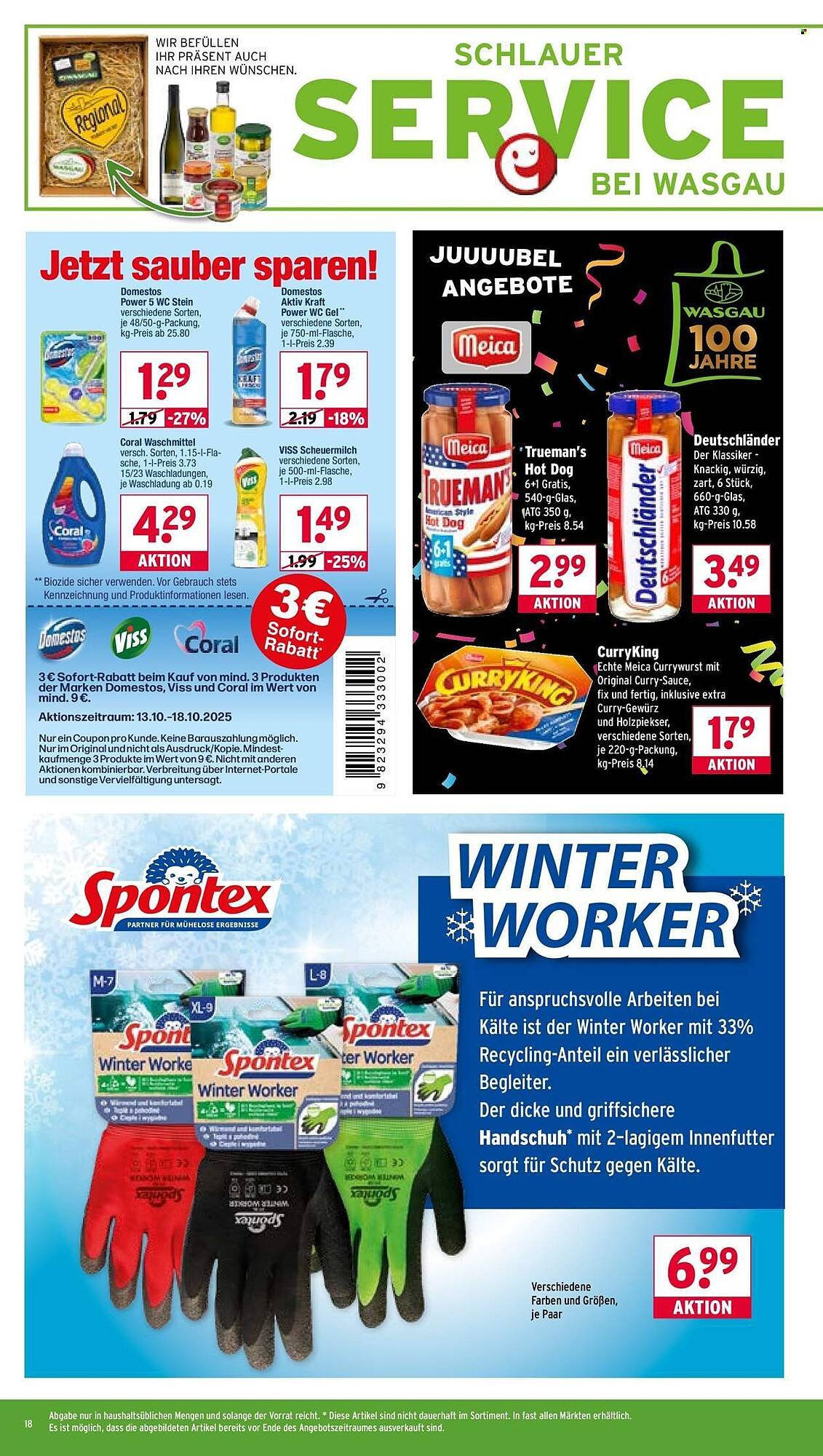 Wasgau Prospekt (2025-10-13 - 2025-10-18) | 18