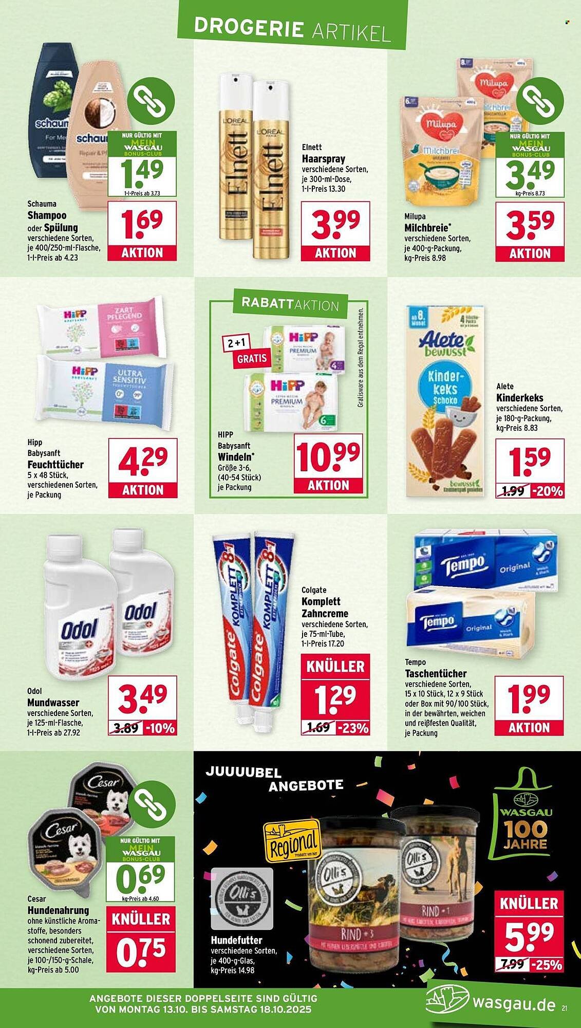 Wasgau Prospekt (2025-10-13 - 2025-10-18) | 21