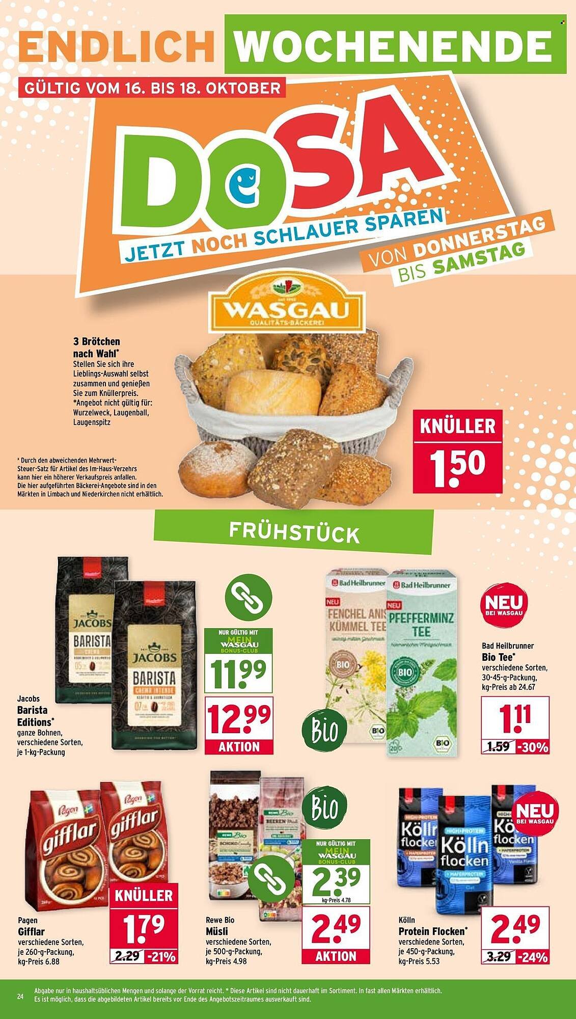 Wasgau Prospekt (2025-10-13 - 2025-10-18) | 24