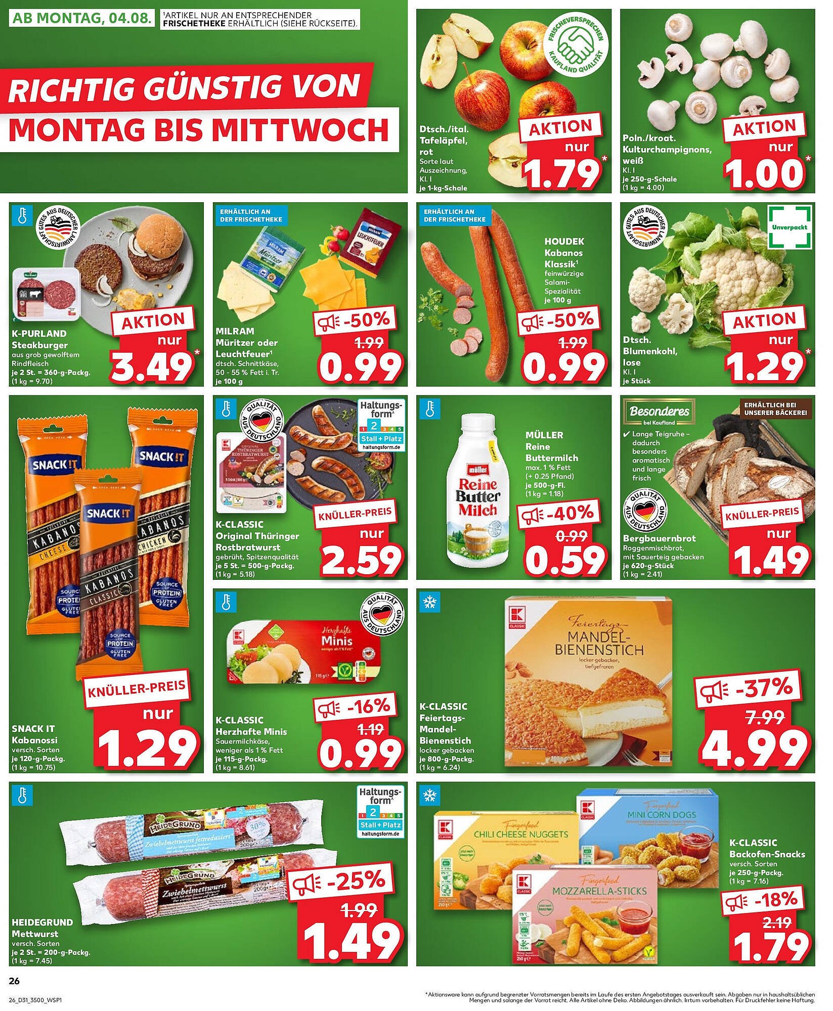 Kaufland Prospekt (2025-08-03 - 2025-08-06) | 1