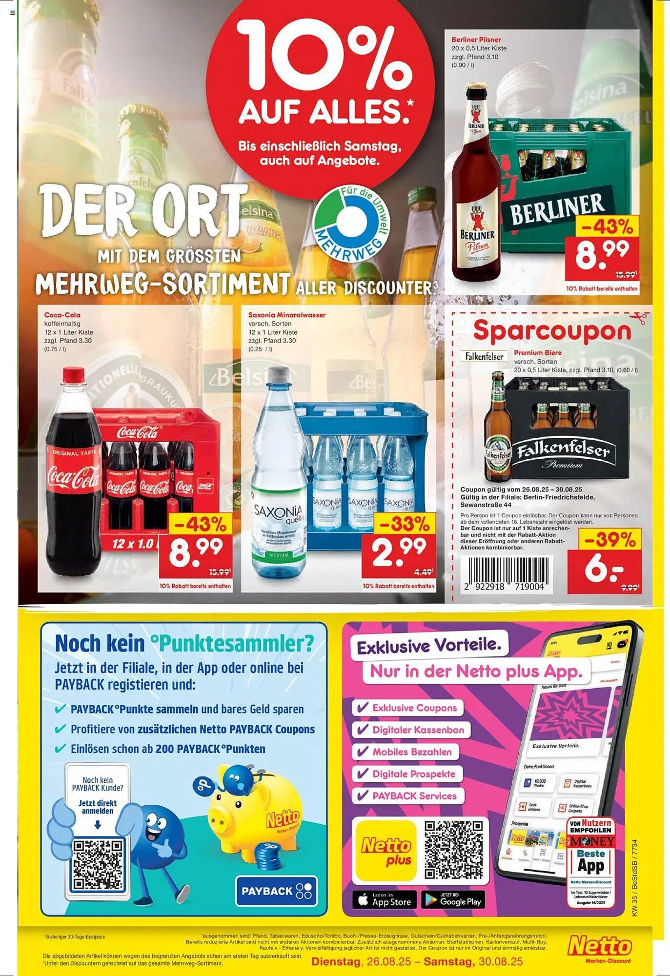 Netto Marken-Discount Prospekt (2025-08-26 - 2025-08-30) | 3