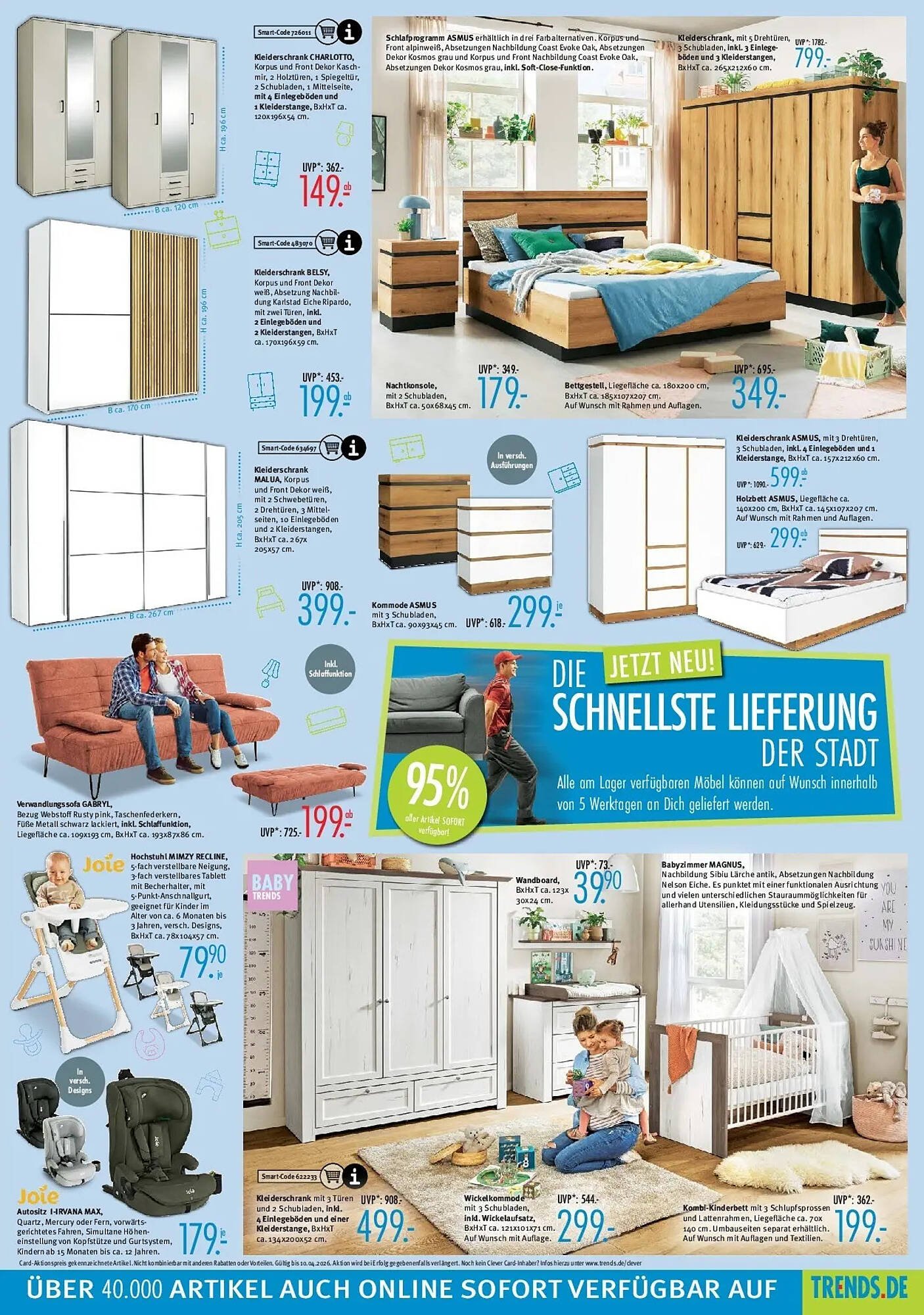 Trends Möbel Prospekt
