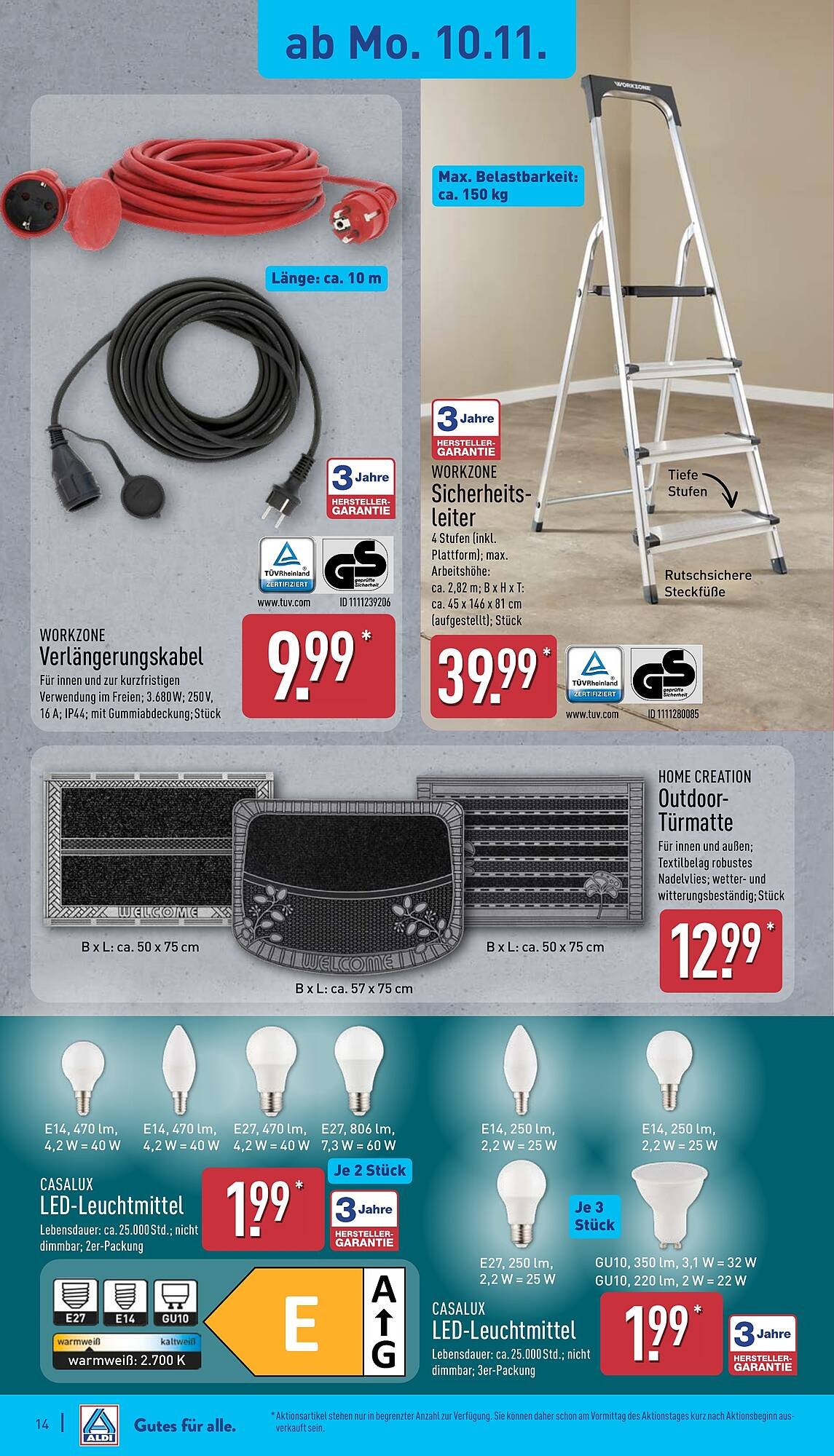 Aldi Nord Prospekt (2025-11-10 - 2025-11-15)