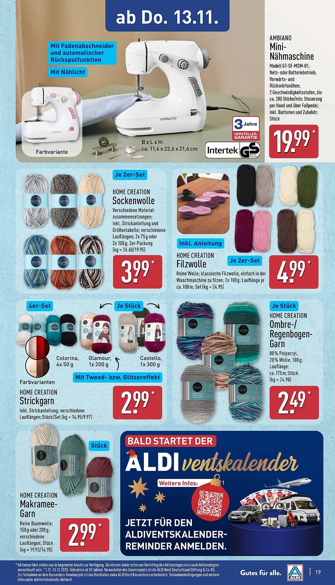 Aldi Nord Prospekt (2025-11-10 - 2025-11-15)