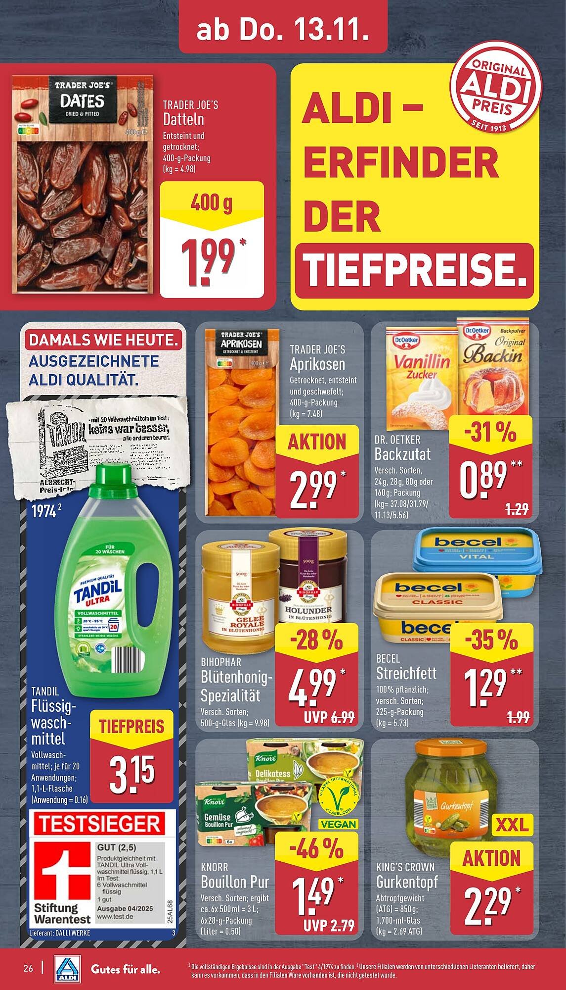 Aldi Nord Prospekt (2025-11-10 - 2025-11-15)