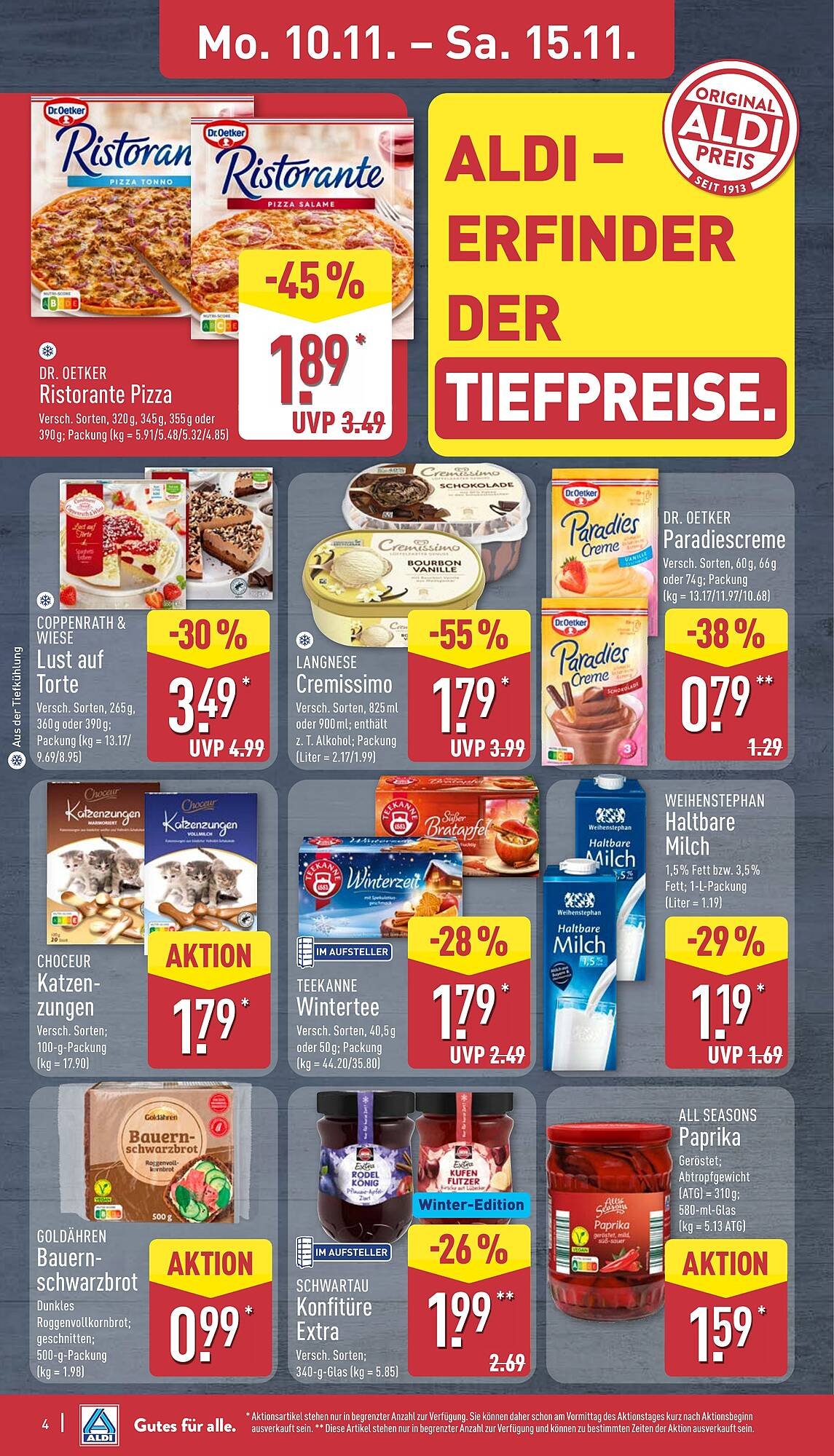 Aldi Nord Prospekt (2025-11-10 - 2025-11-15)