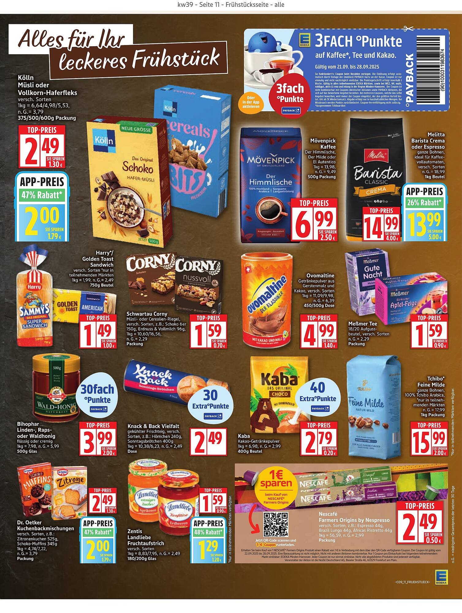 Edeka Prospekt (2025-09-22 - 2025-09-27) | 11