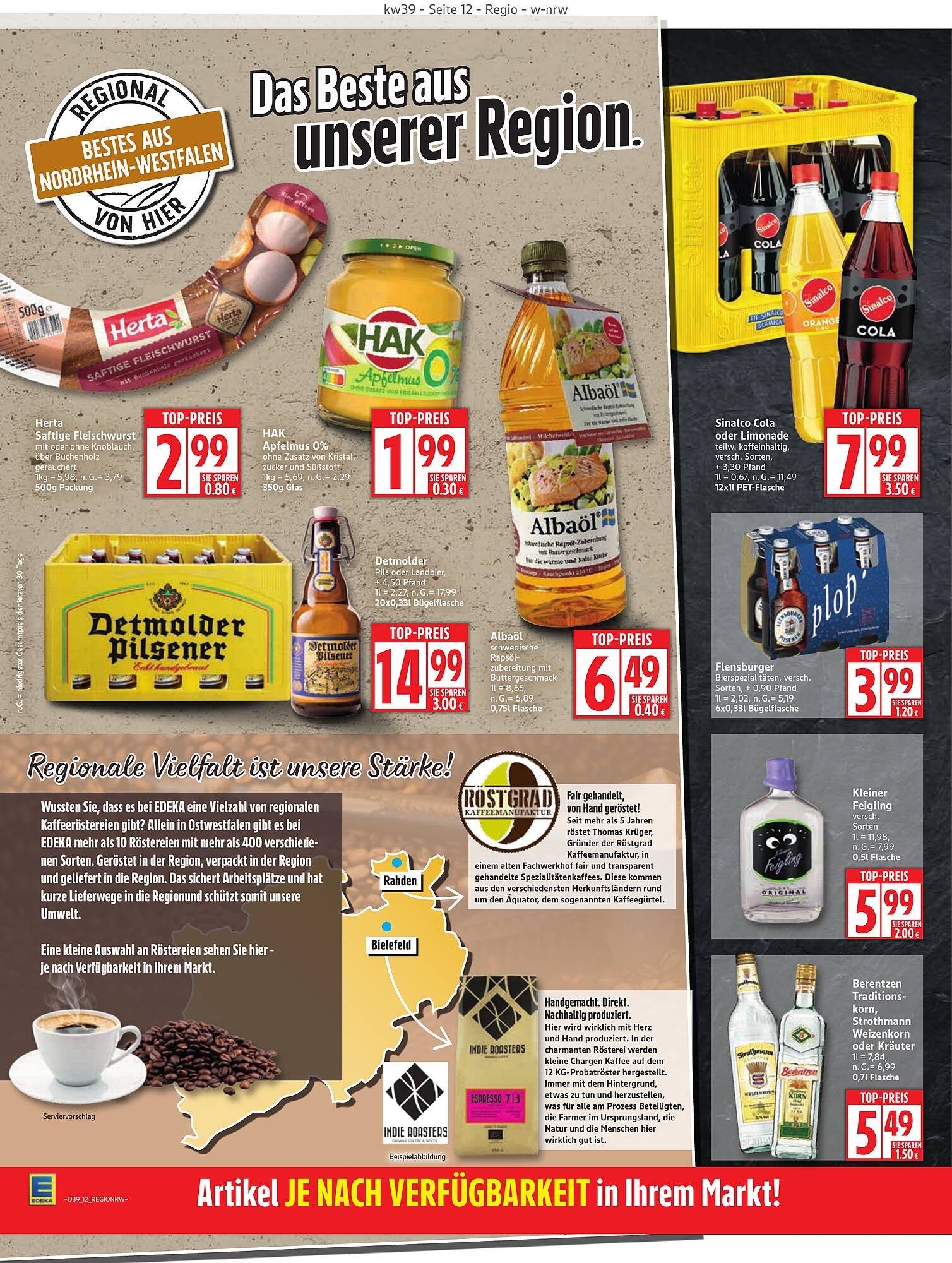 Edeka Prospekt (2025-09-22 - 2025-09-27) | 12