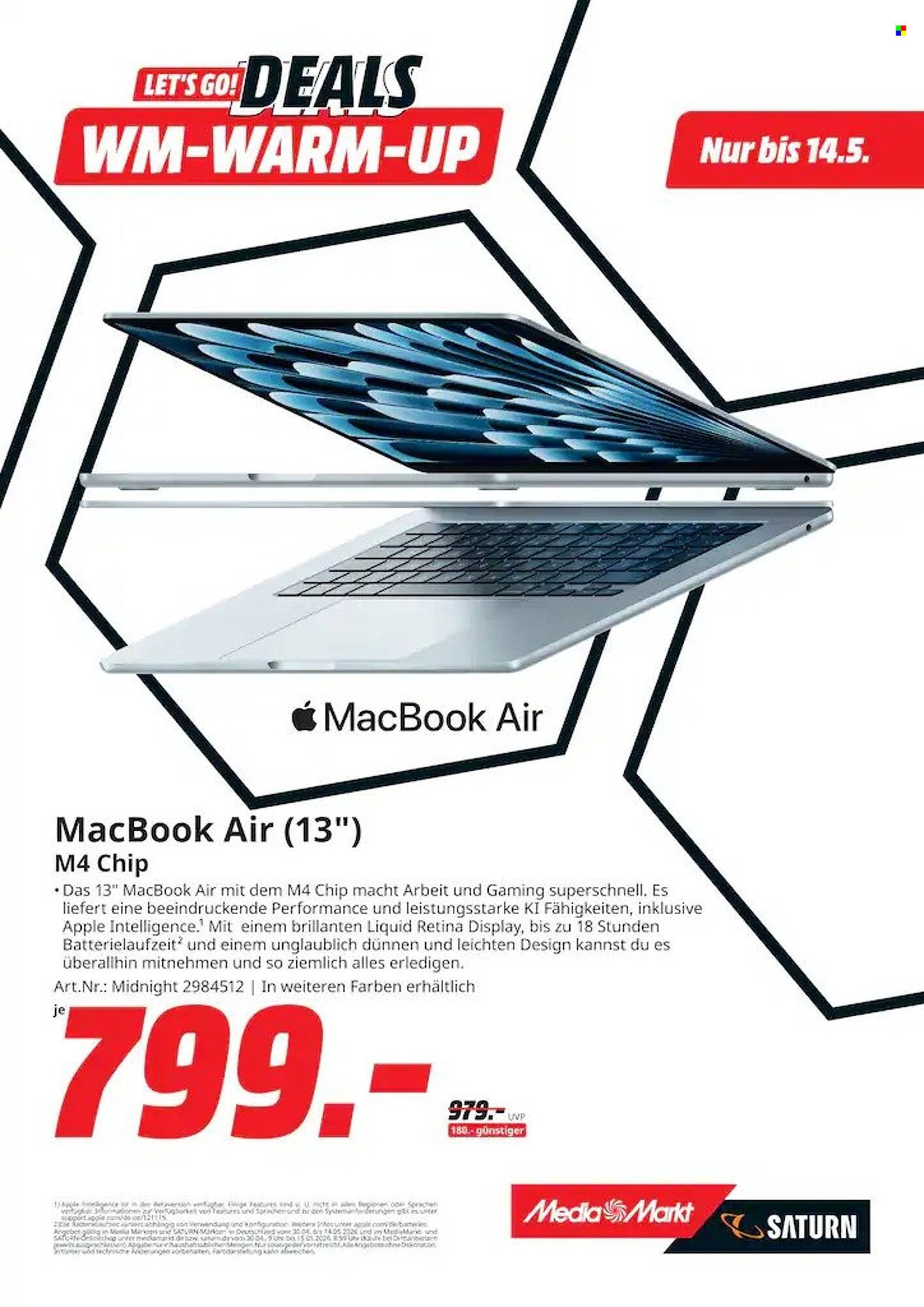 MediaMarkt Prospekt (2026-04-30 - 2026-05-15)