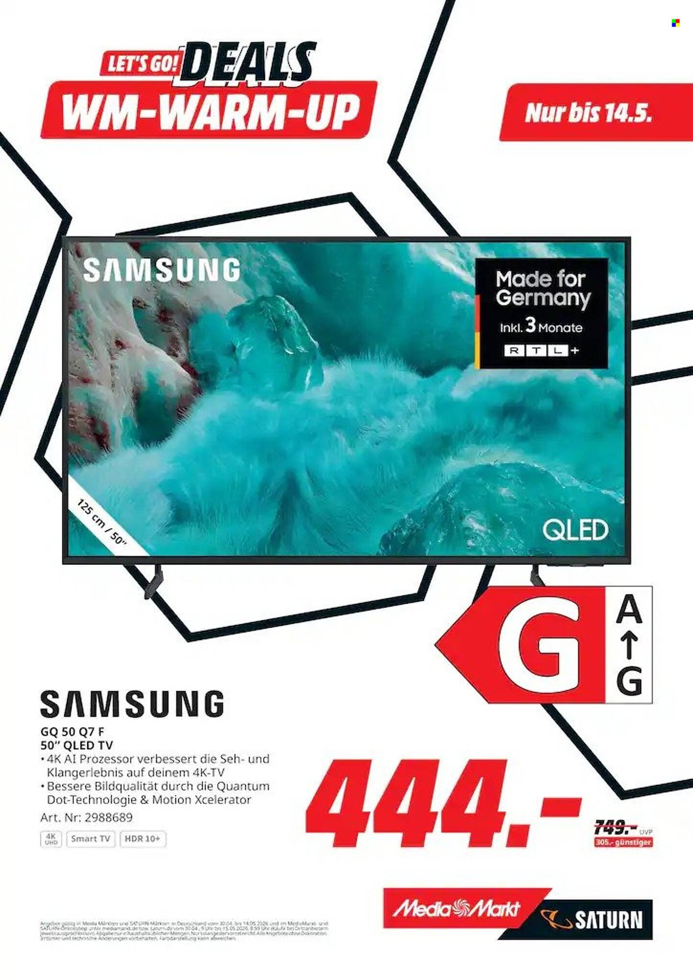 MediaMarkt Prospekt (2026-04-30 - 2026-05-15)