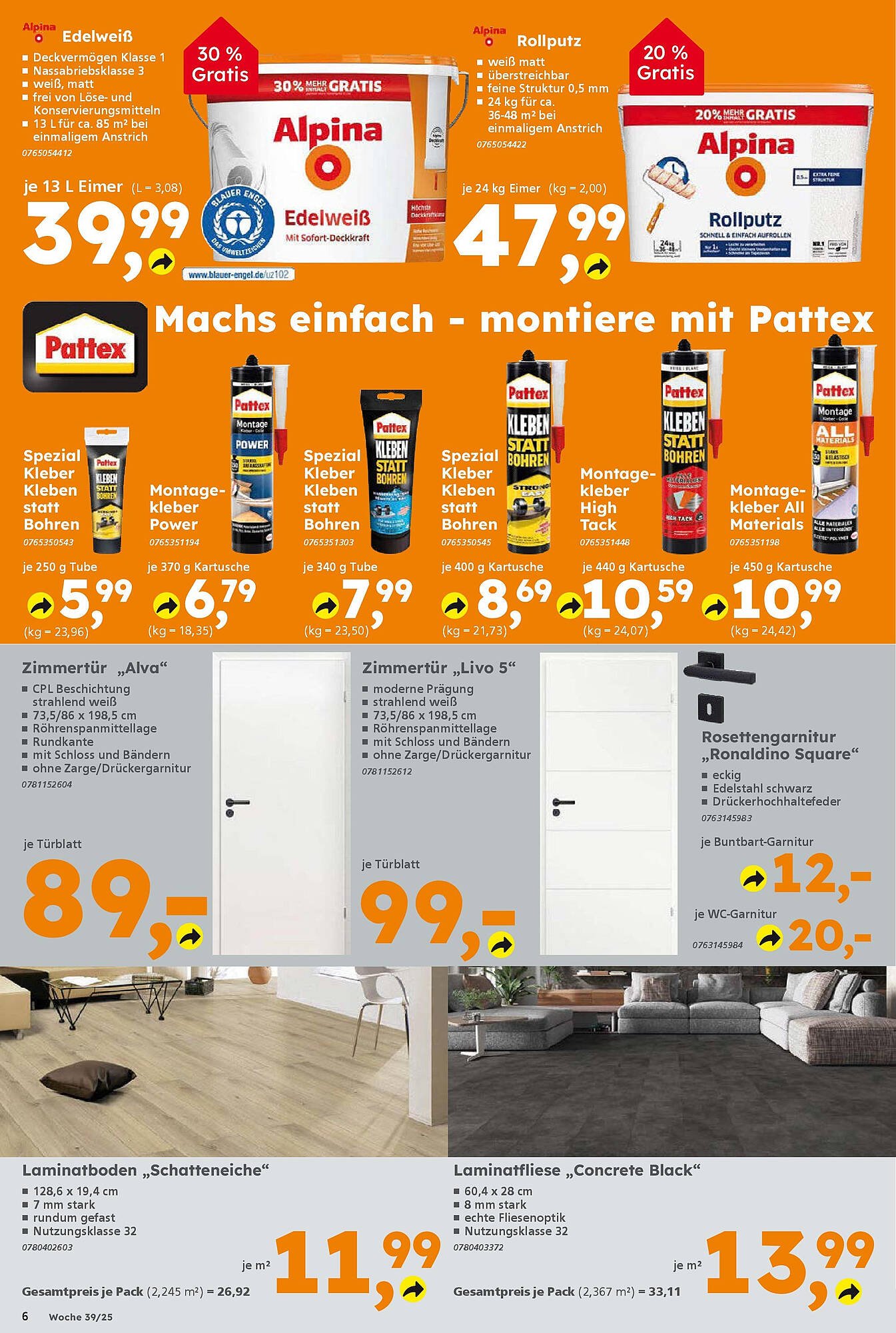 Globus Baumarkt Prospekt (2025-09-21 - 2025-09-27) | 6