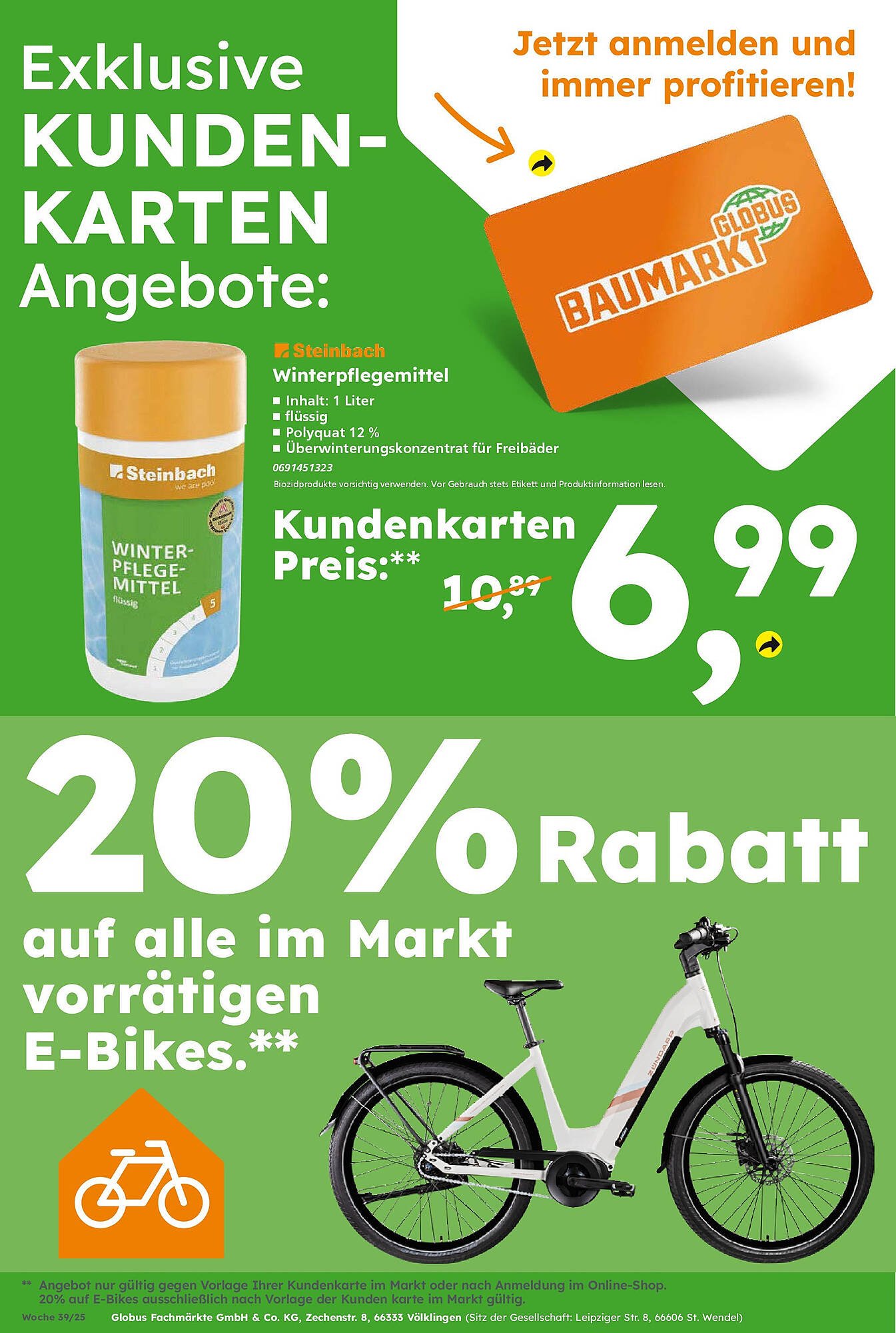 Globus Baumarkt Prospekt (2025-09-21 - 2025-09-27) | 8