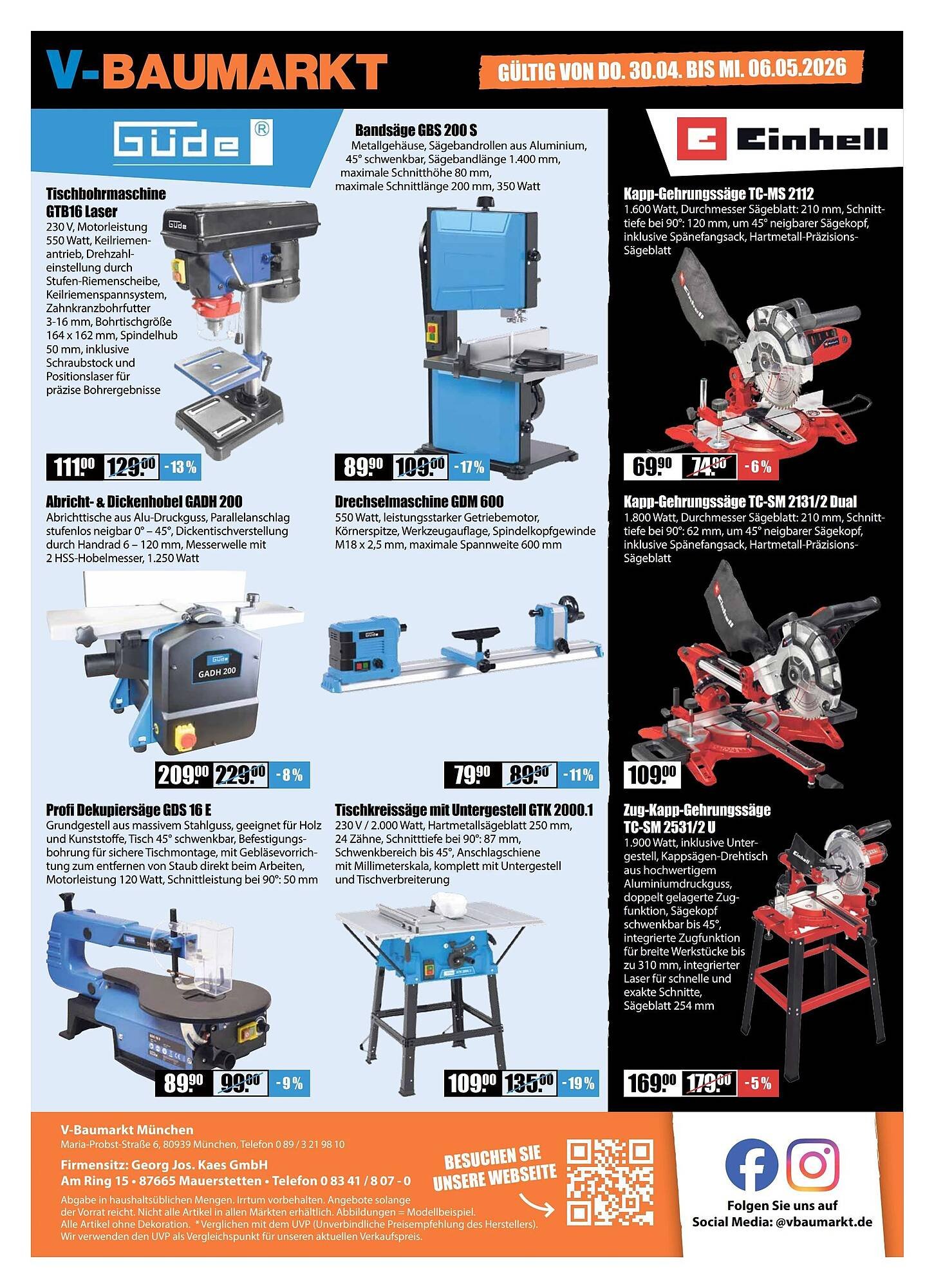 V Baumarkt Prospekt (2026-04-30 - 2026-05-07)