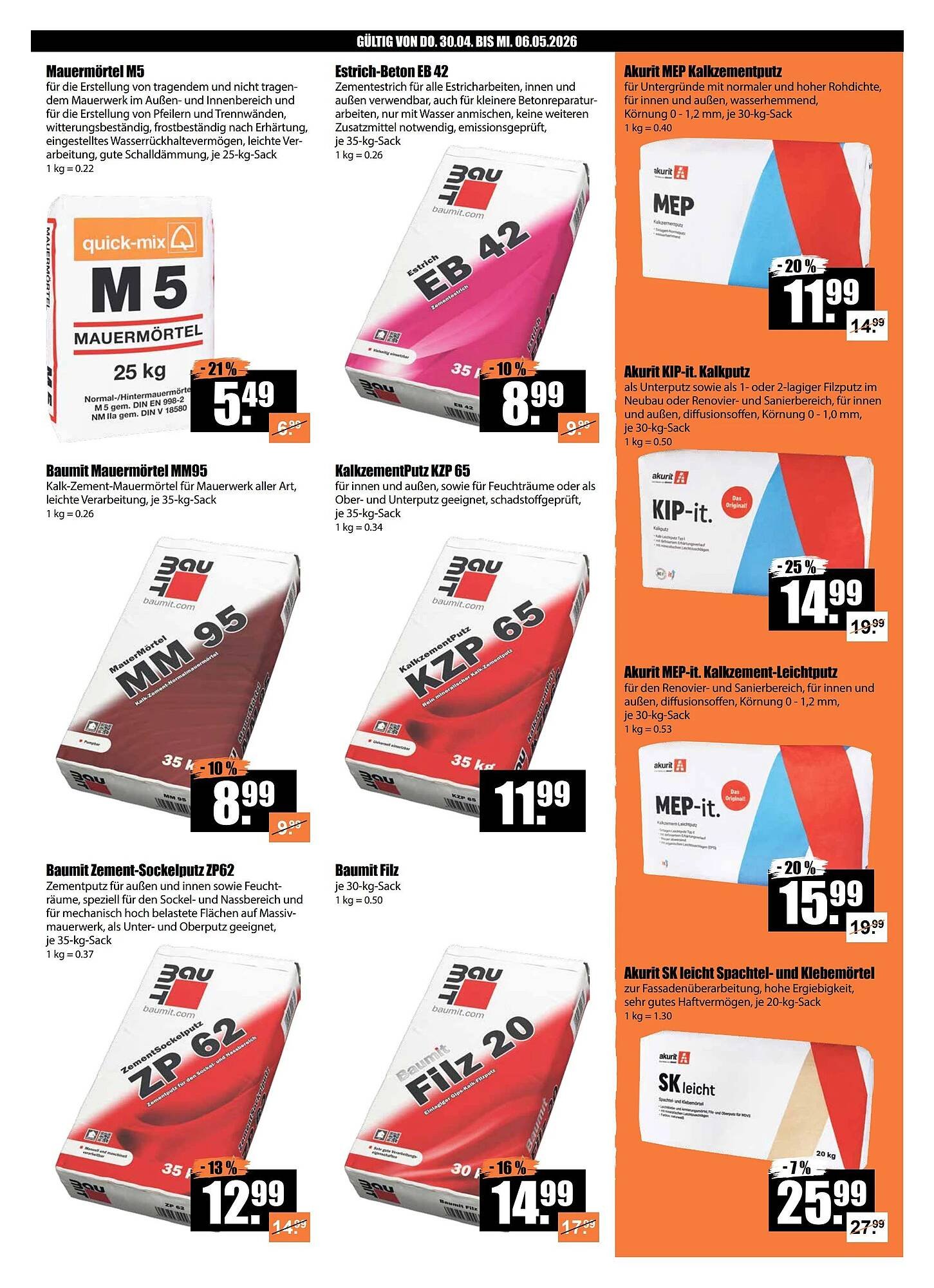 V Baumarkt Prospekt (2026-04-30 - 2026-05-07)