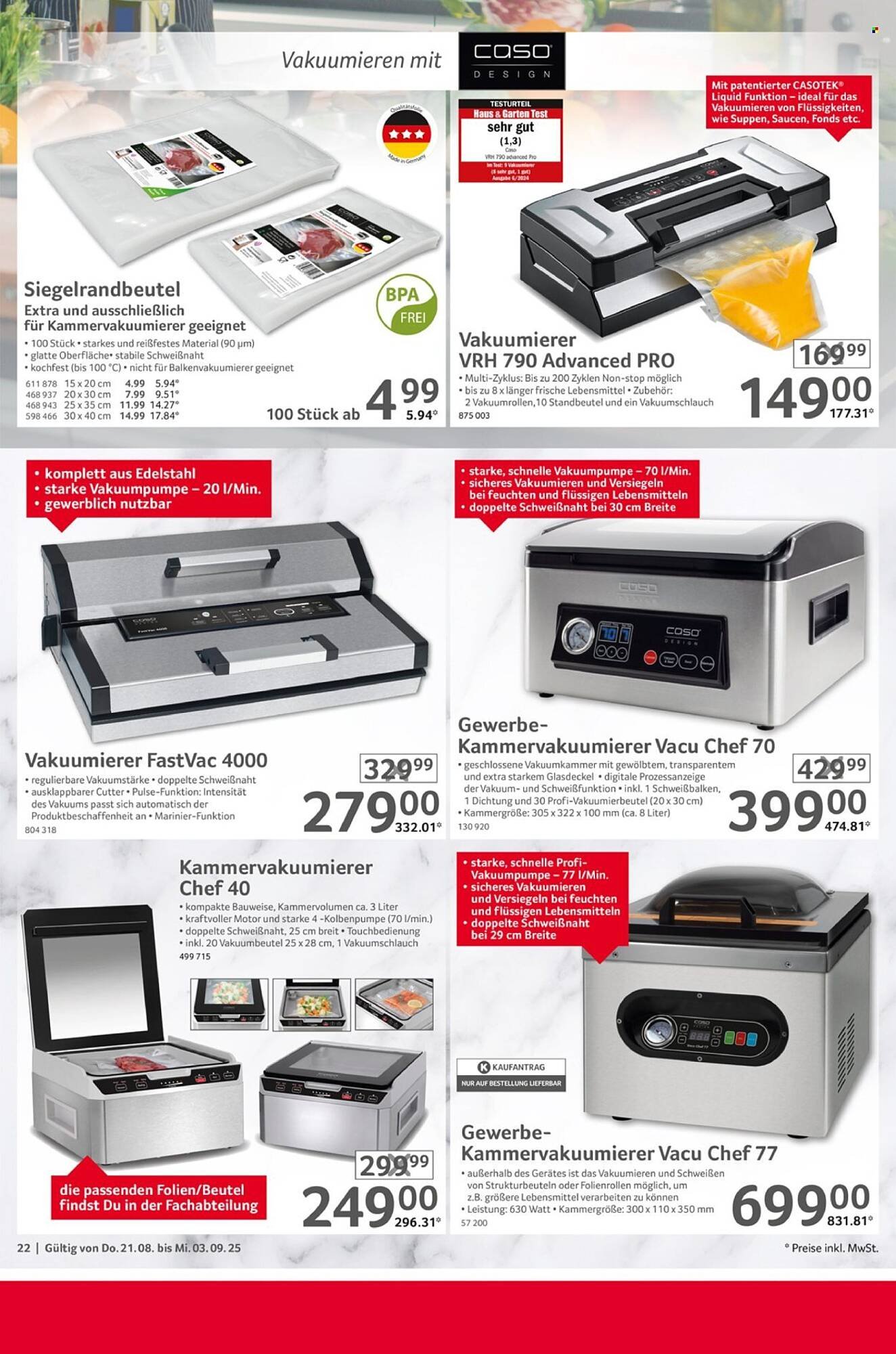 Selgros Prospekt (2025-08-21 - 2025-09-03) | 22
