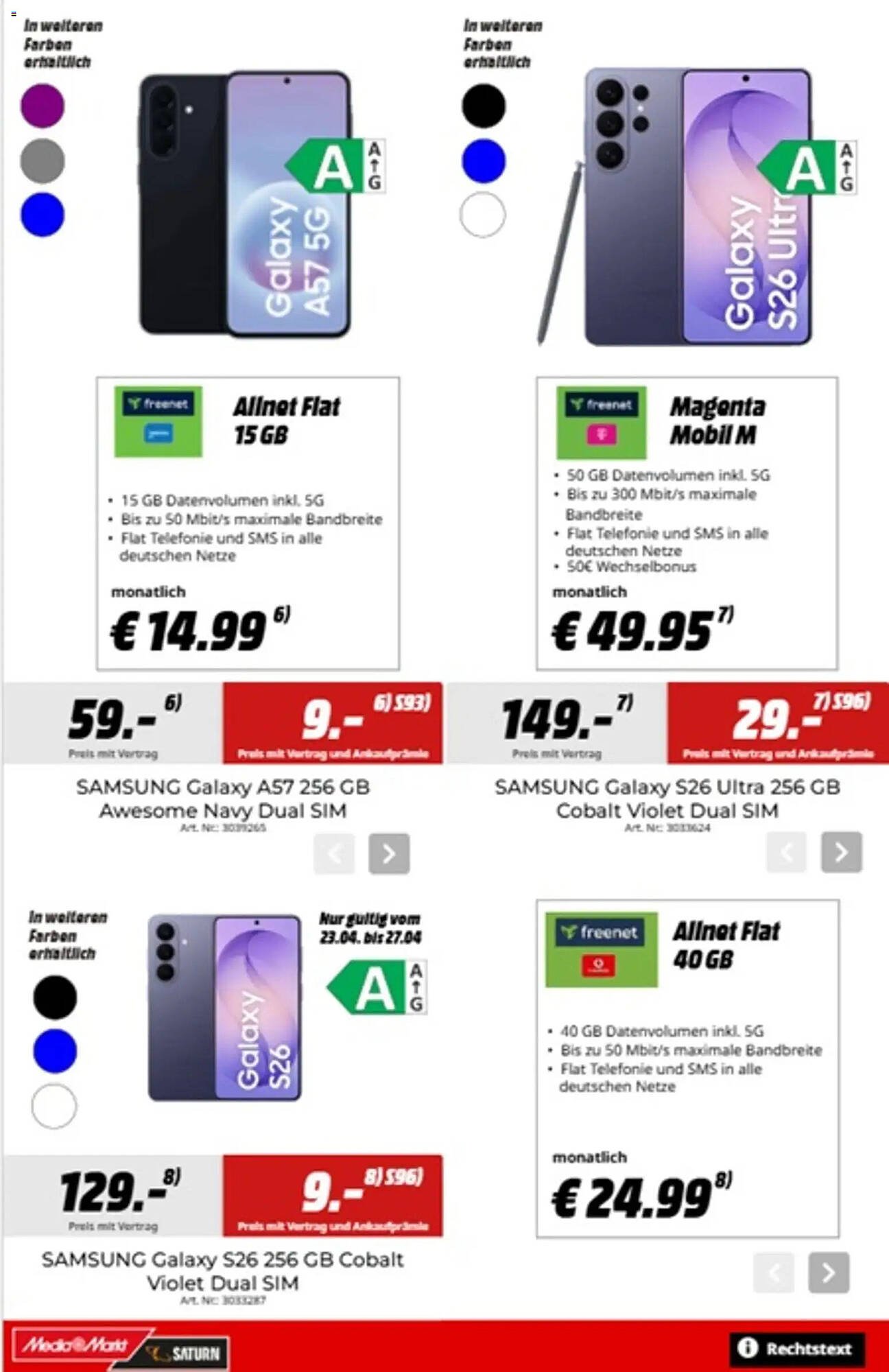 MediaMarkt Prospekt (2026-04-21 - 2026-04-30)