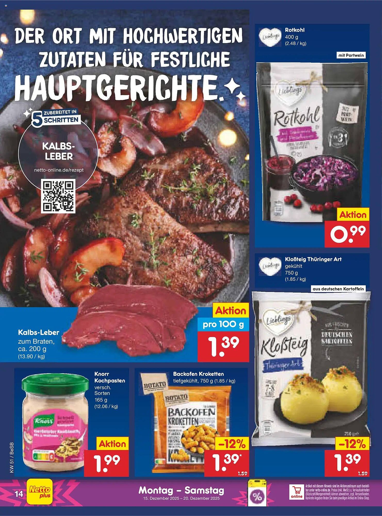 Netto Marken-Discount Prospekt (2025-12-15 - 2025-12-20)
