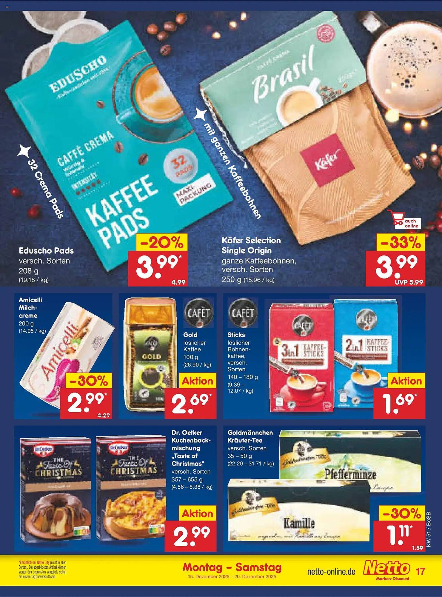 Netto Marken-Discount Prospekt (2025-12-15 - 2025-12-20)