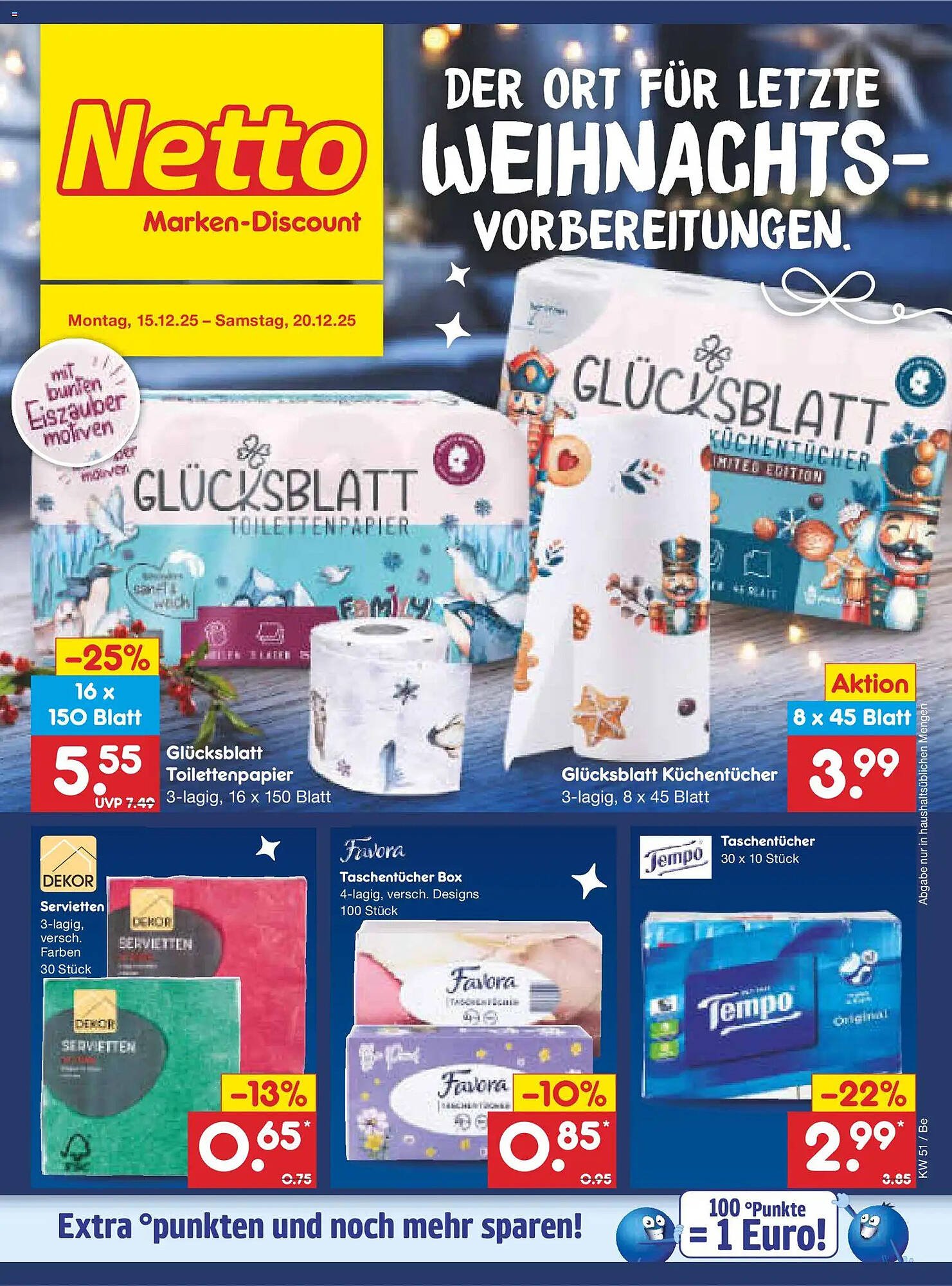 Netto Marken-Discount Prospekt (2025-12-15 - 2025-12-20)