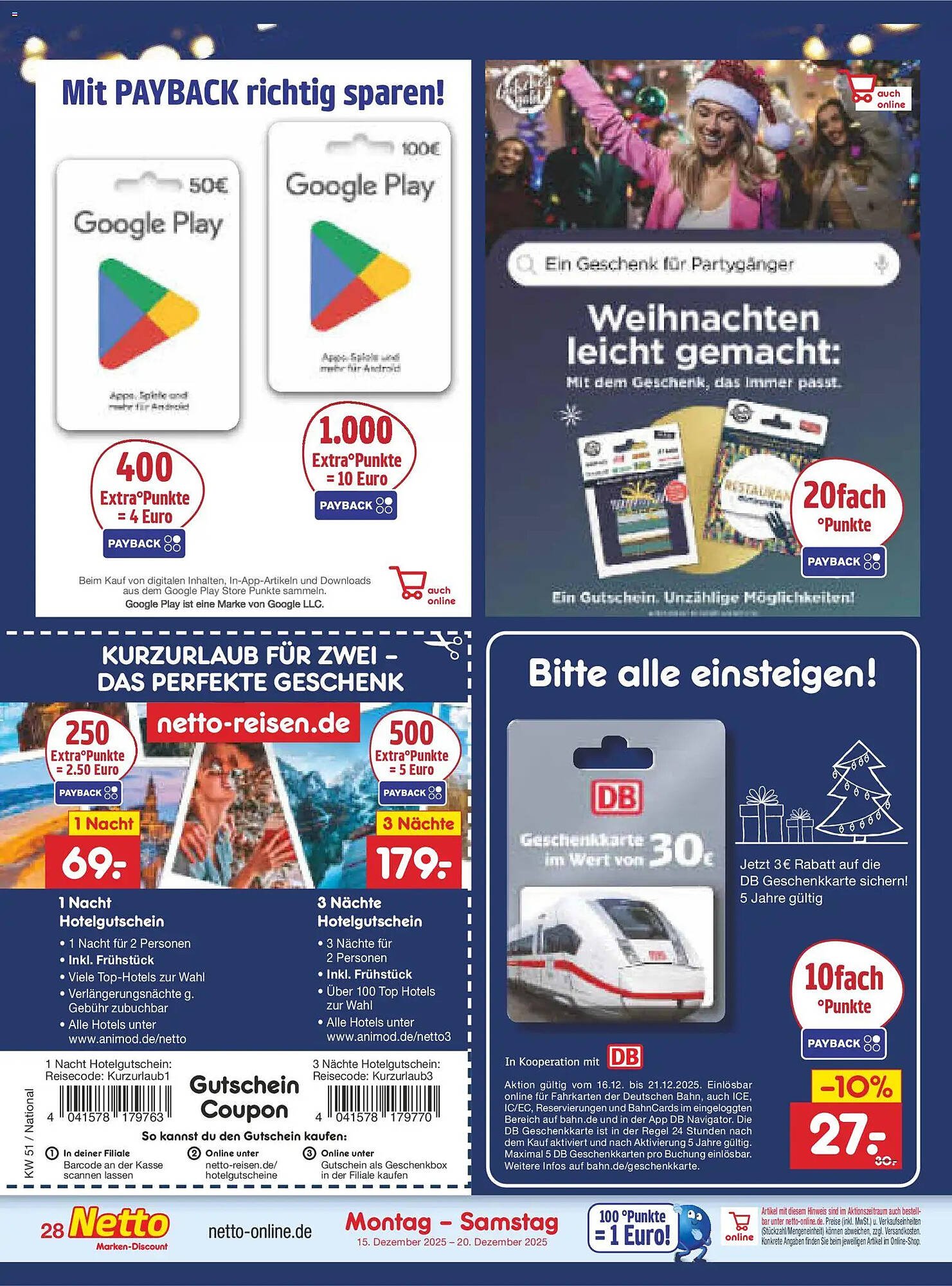 Netto Marken-Discount Prospekt (2025-12-15 - 2025-12-20)