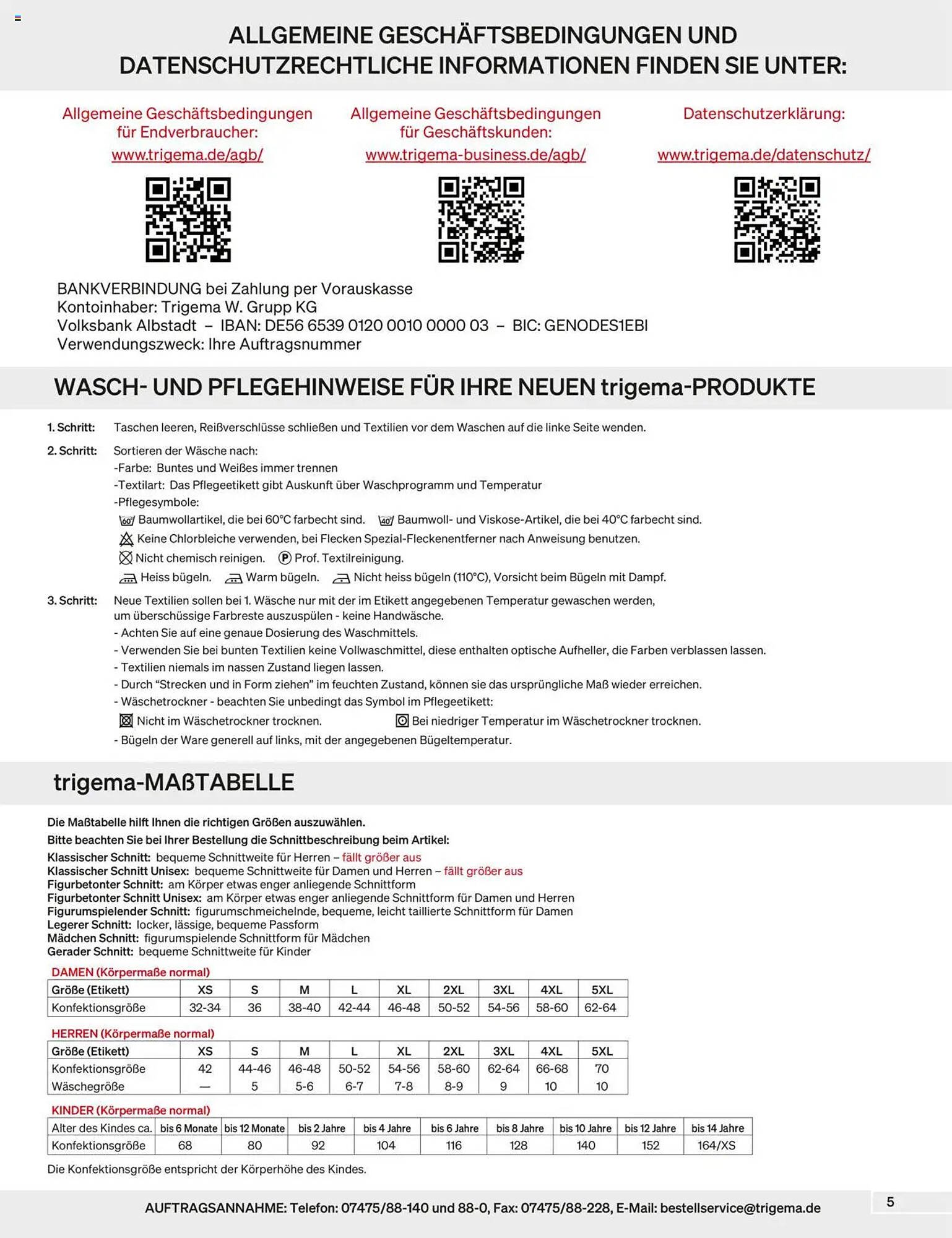 Trigema Prospekt (2025-09-01 - 2026-02-28) | 6