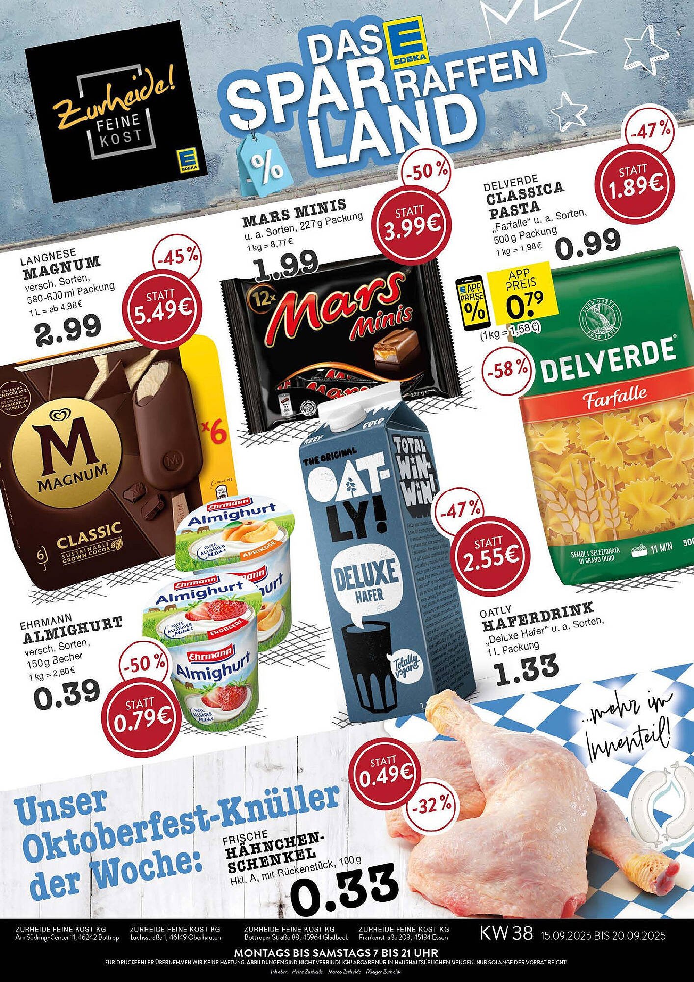 Edeka Zurheide Prospekt (2025-09-14 - 2025-09-20) | 1