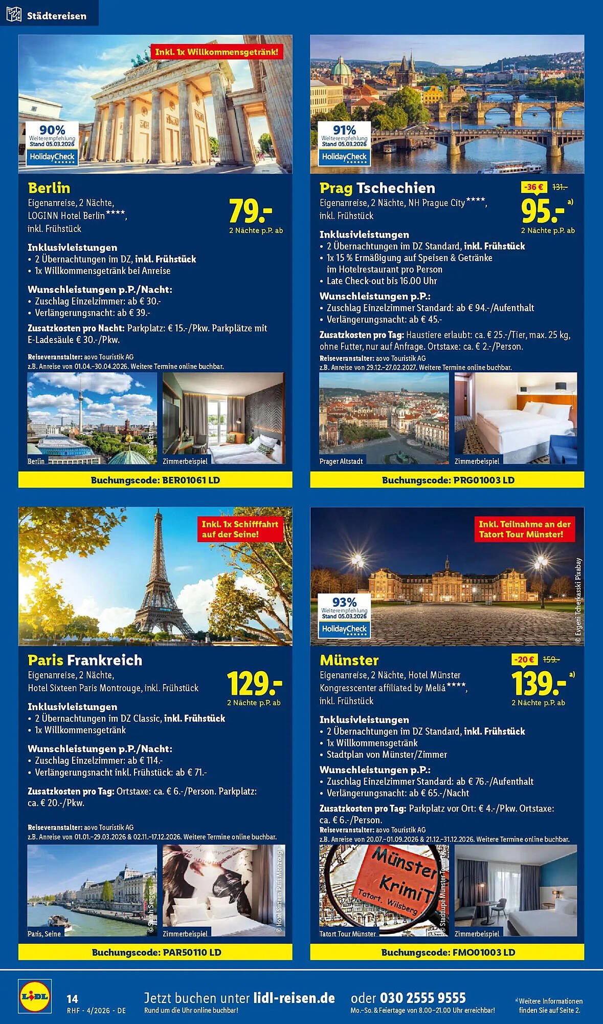 Lidl Reisen Prospekt (2026-03-28 - 2026-04-30)