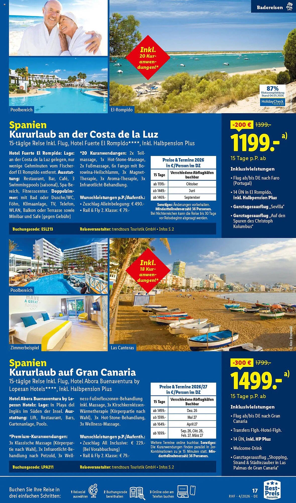 Lidl Reisen Prospekt (2026-03-28 - 2026-04-30)