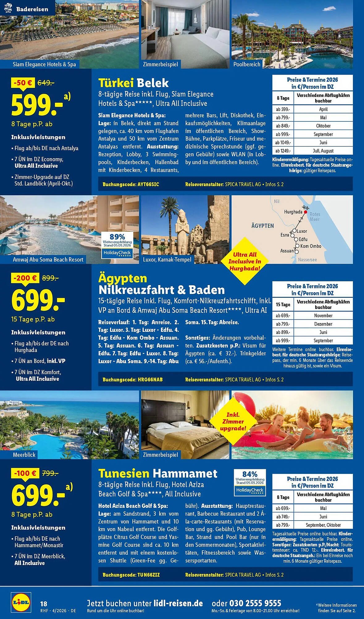 Lidl Reisen Prospekt (2026-03-28 - 2026-04-30)
