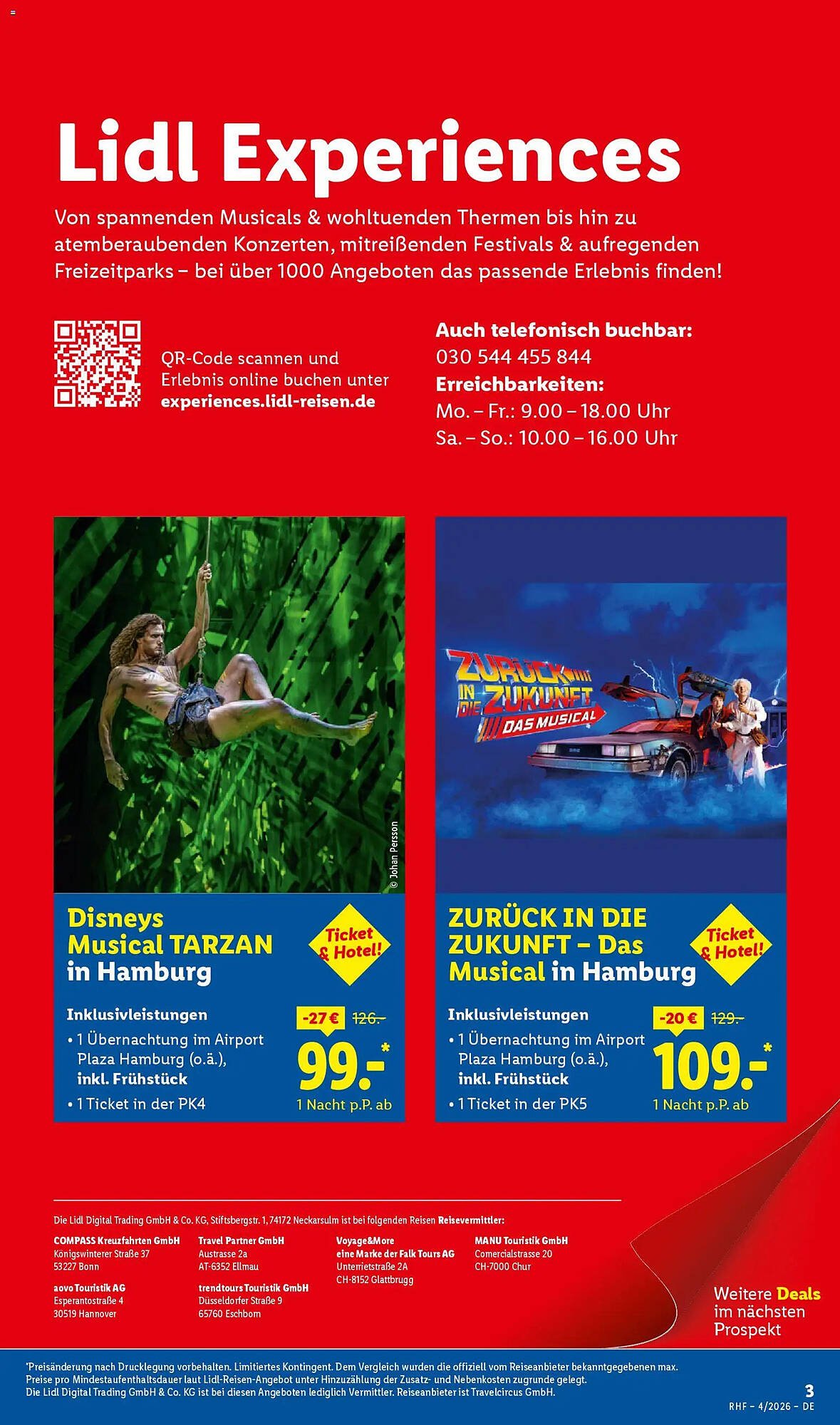 Lidl Reisen Prospekt