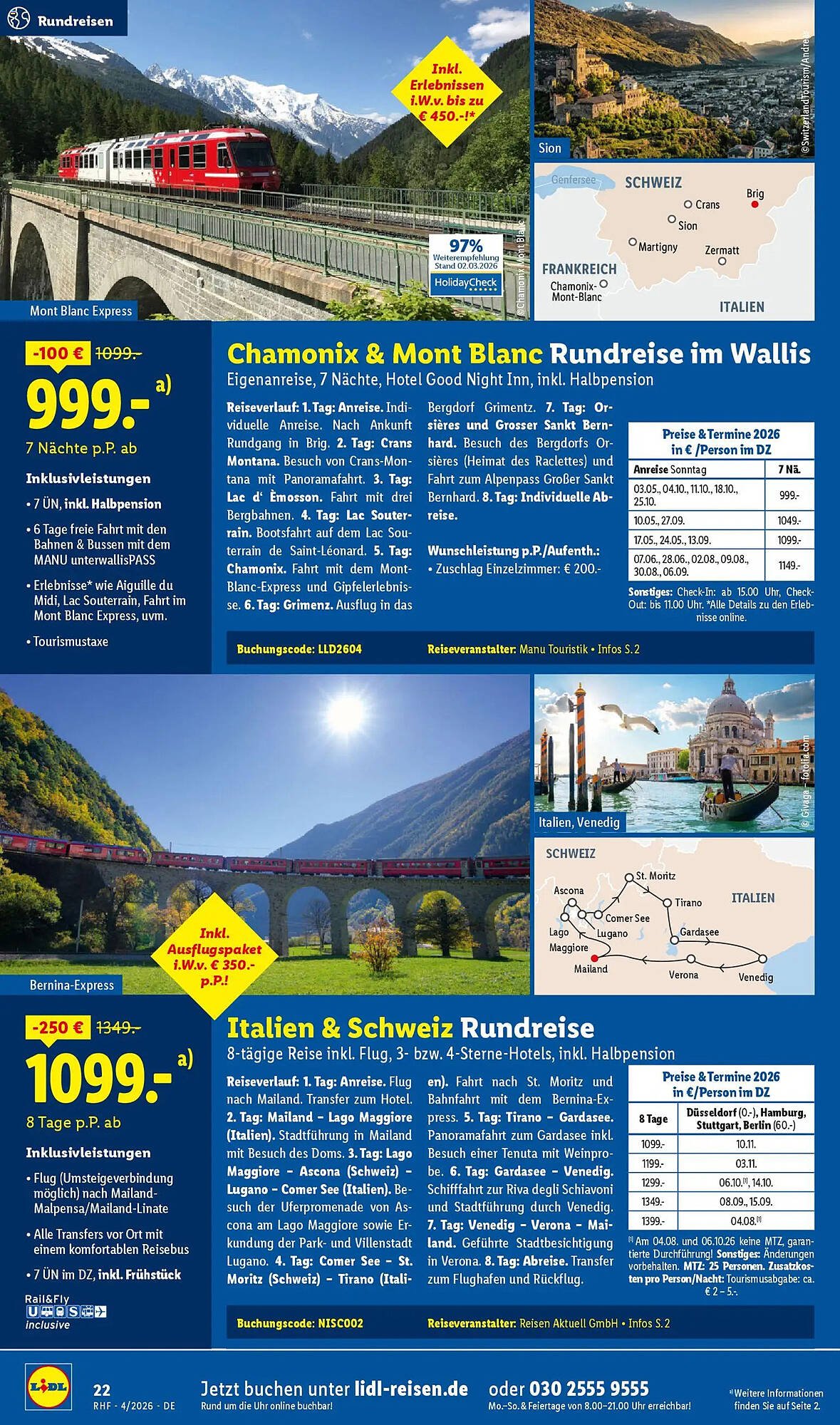 Lidl Reisen Prospekt (2026-03-28 - 2026-04-30)