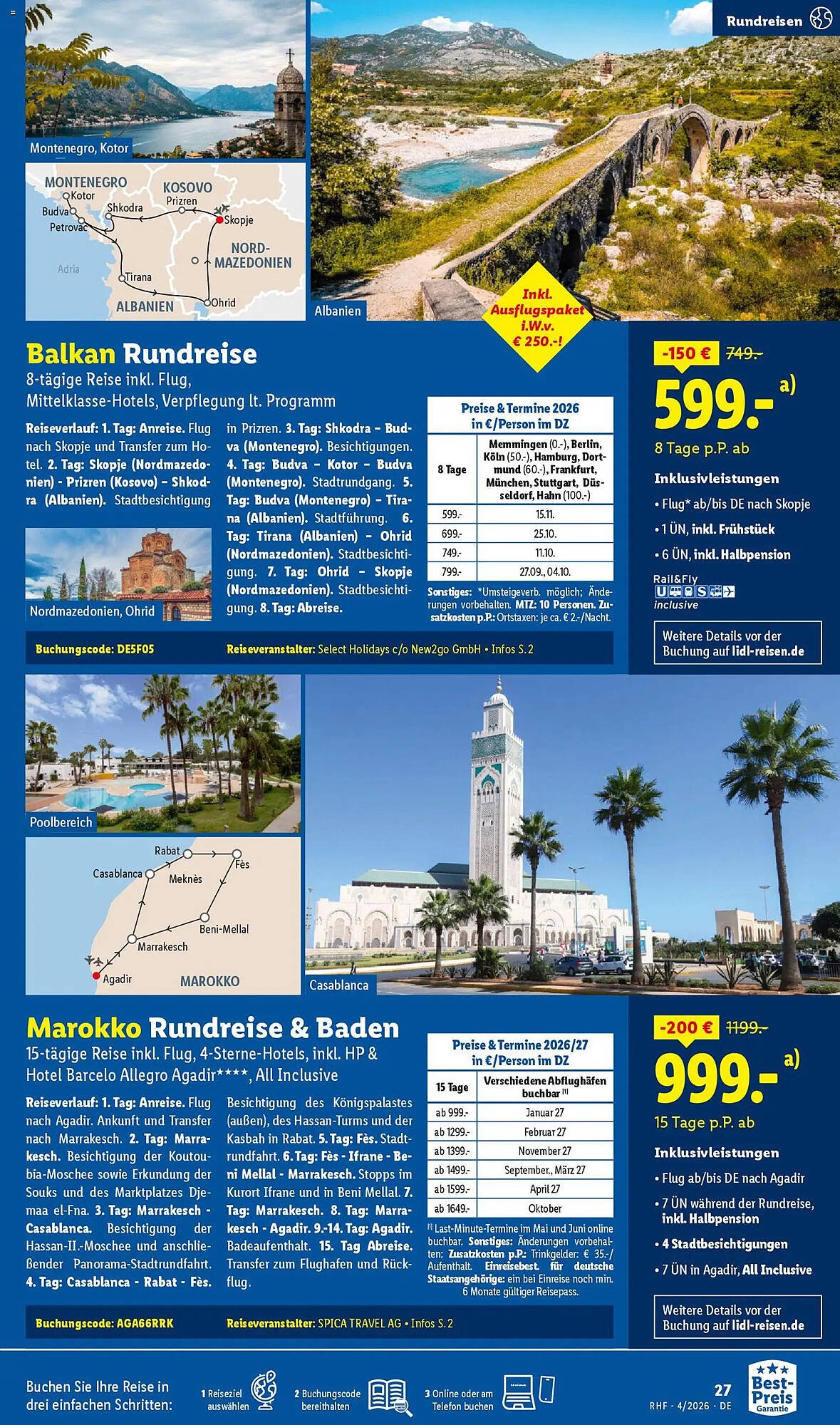 Lidl Reisen Prospekt (2026-03-28 - 2026-04-30)