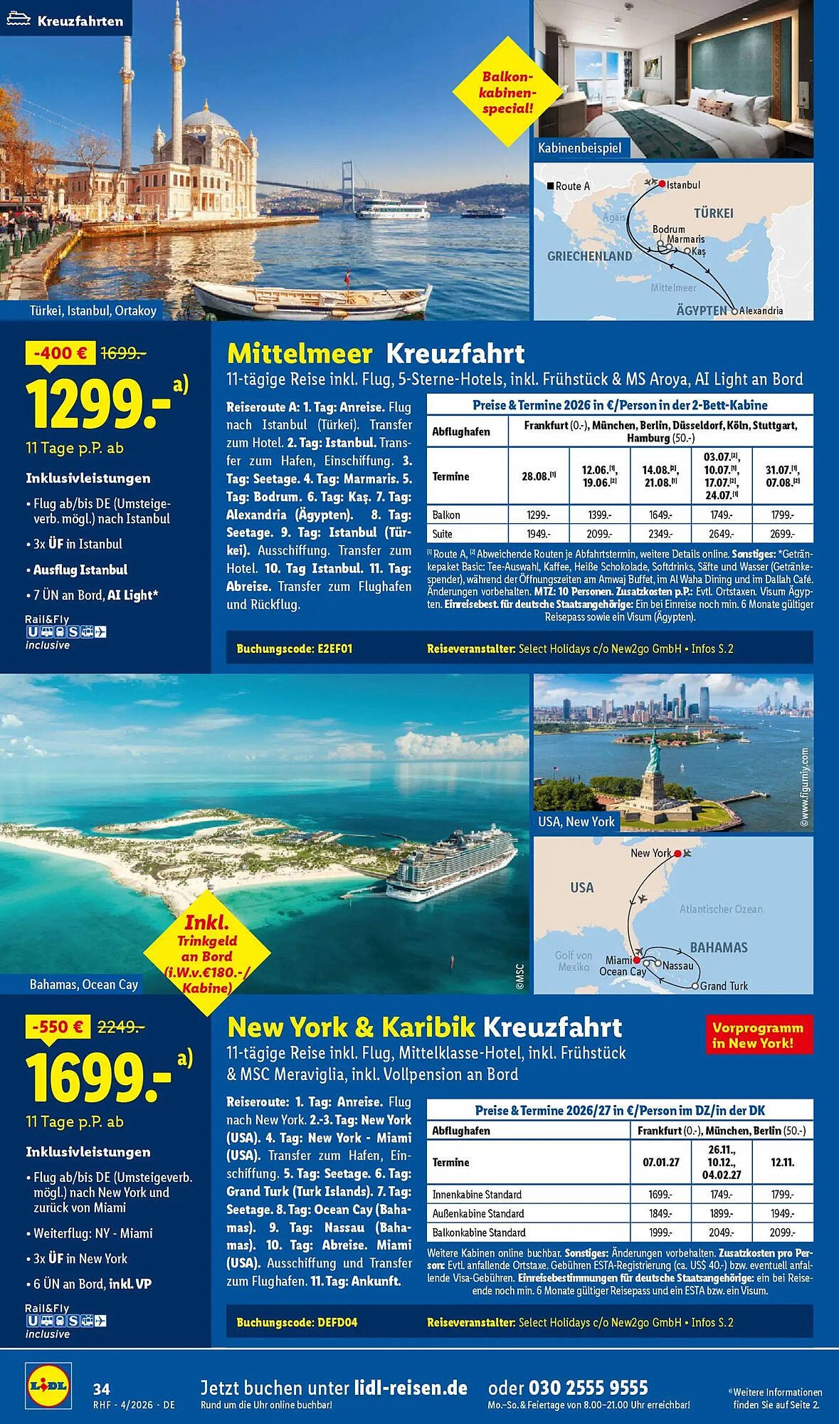 Lidl Reisen Prospekt (2026-03-28 - 2026-04-30)