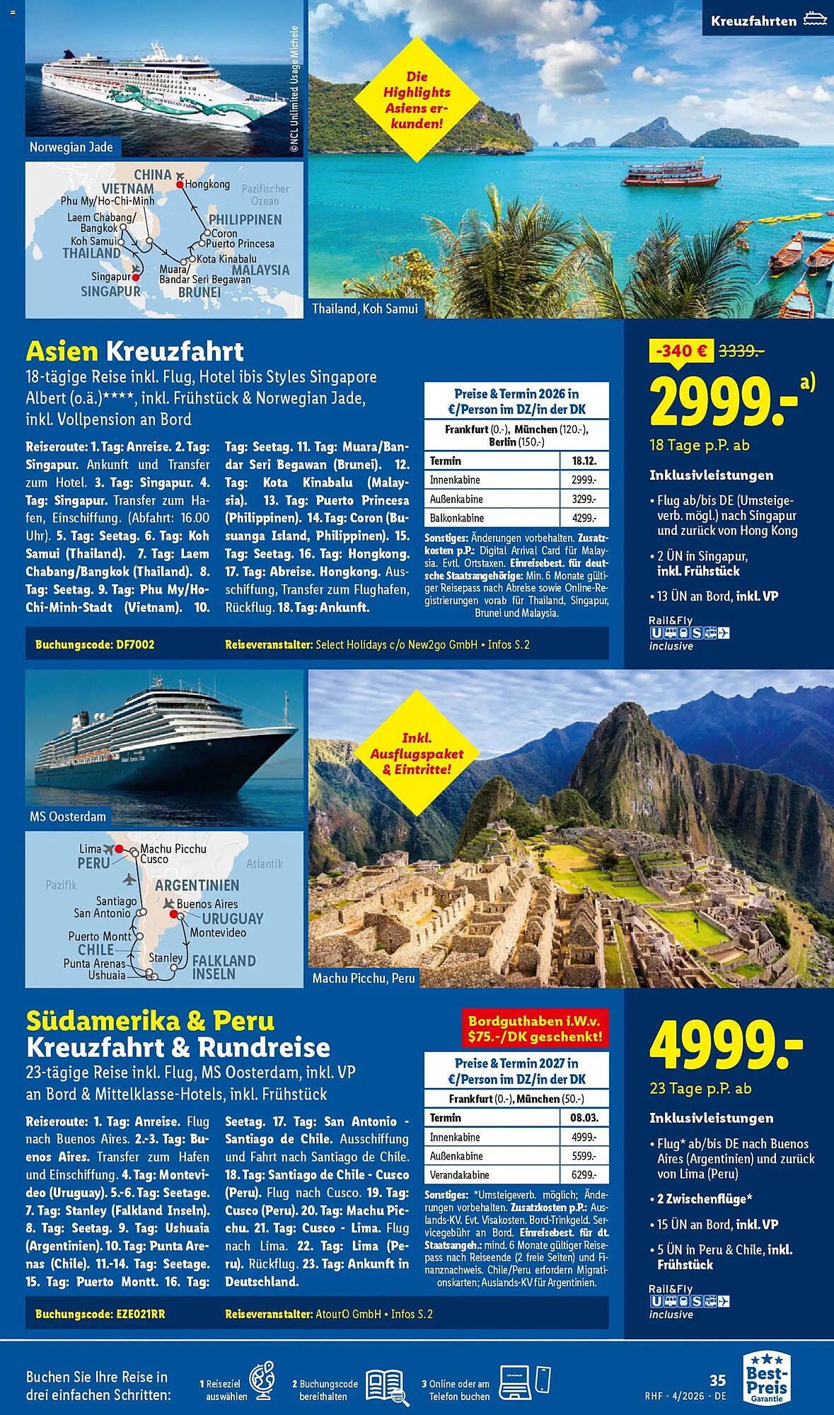 Lidl Reisen Prospekt (2026-03-28 - 2026-04-30)