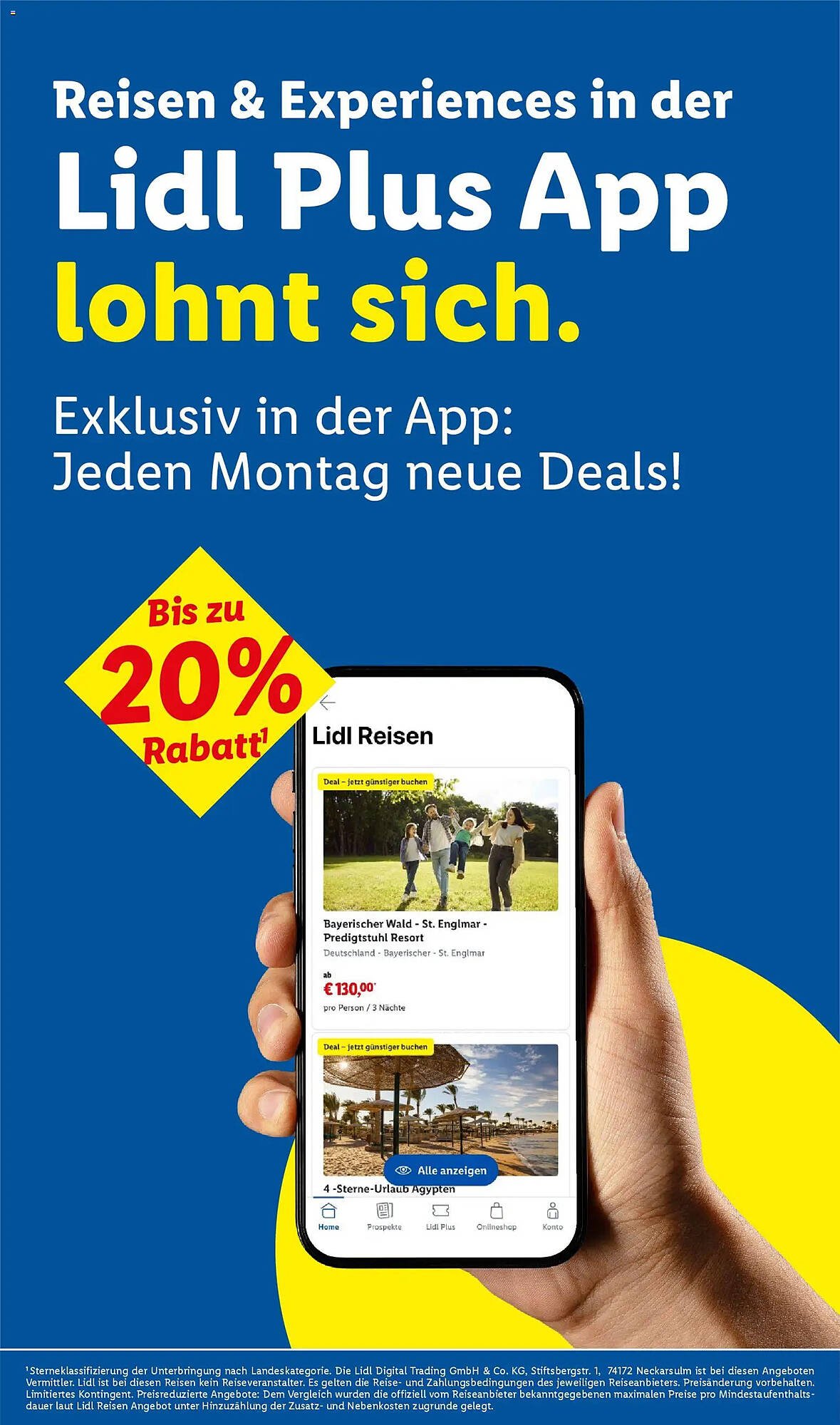 Lidl Reisen Prospekt