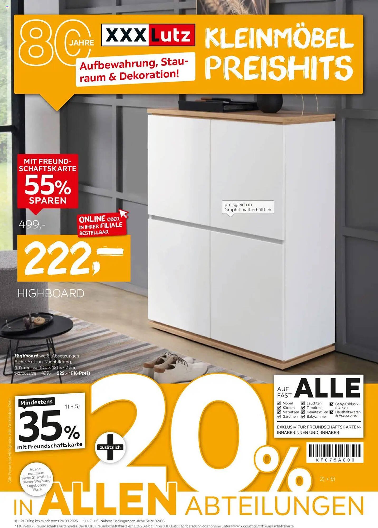 XXXLutz Prospekt (2025-08-11 - 2025-08-24) | 1