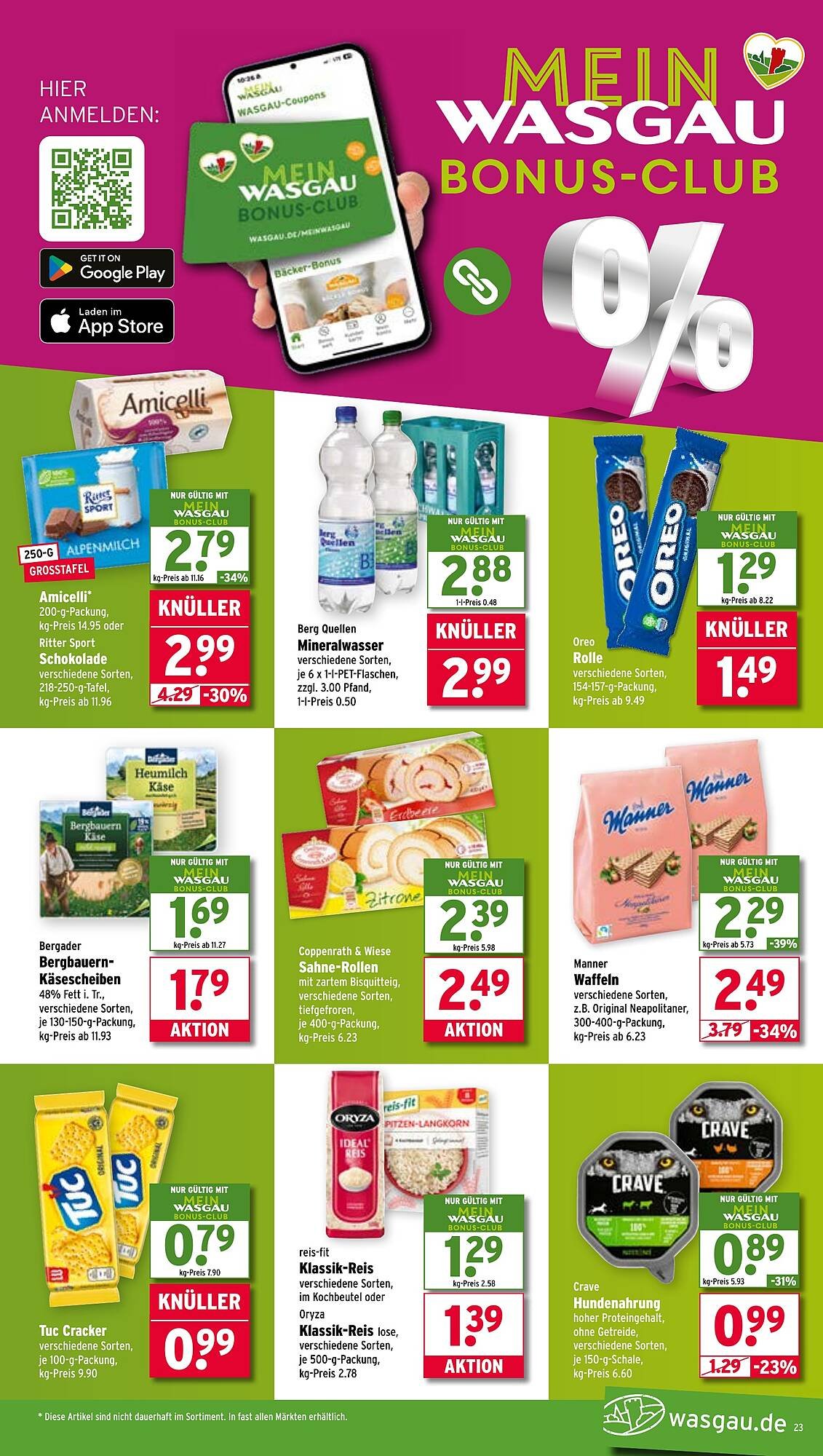 Wasgau Prospekt (2025-08-04 - 2025-08-09) | 23