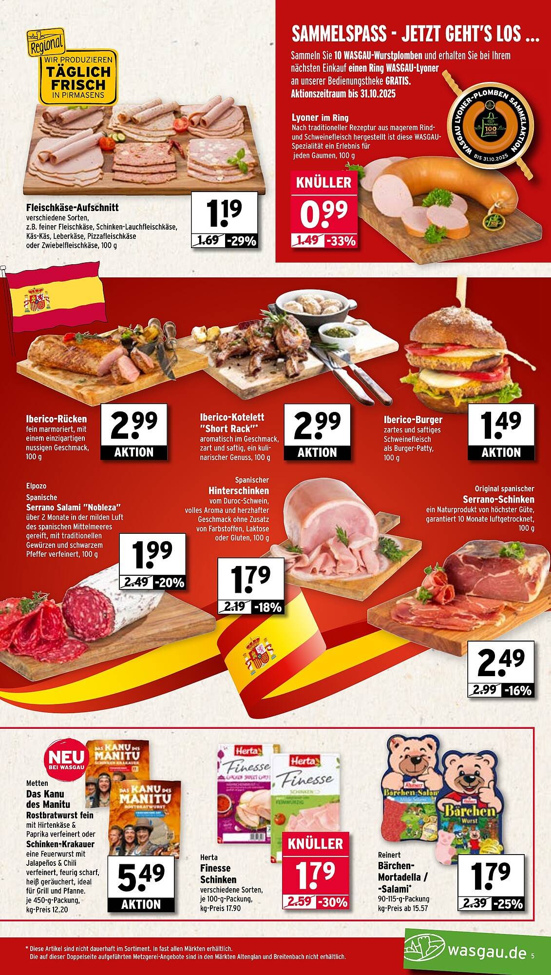 Wasgau Prospekt (2025-08-04 - 2025-08-09) | 5