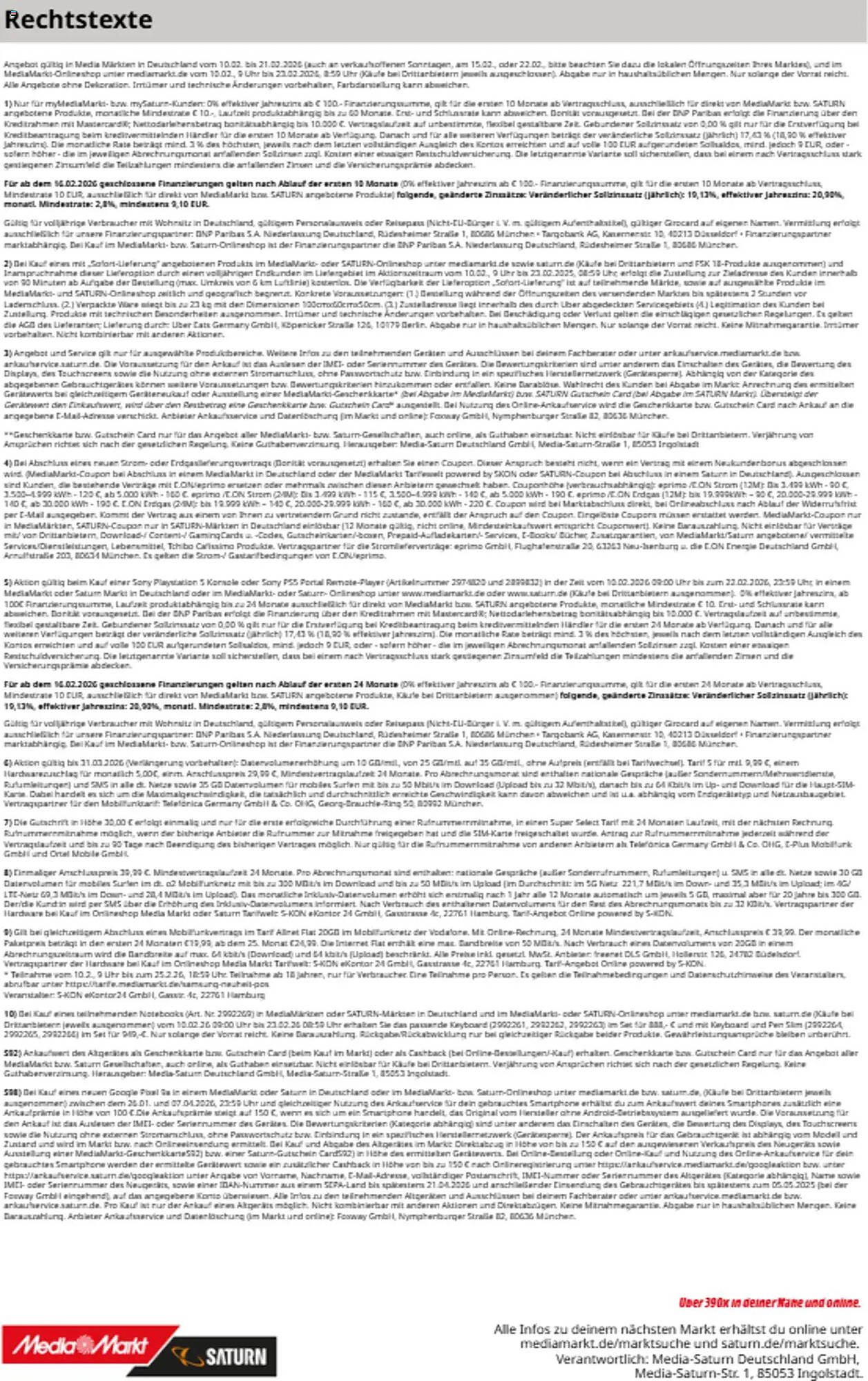 Saturn Prospekt (2026-02-10 - 2026-02-23)