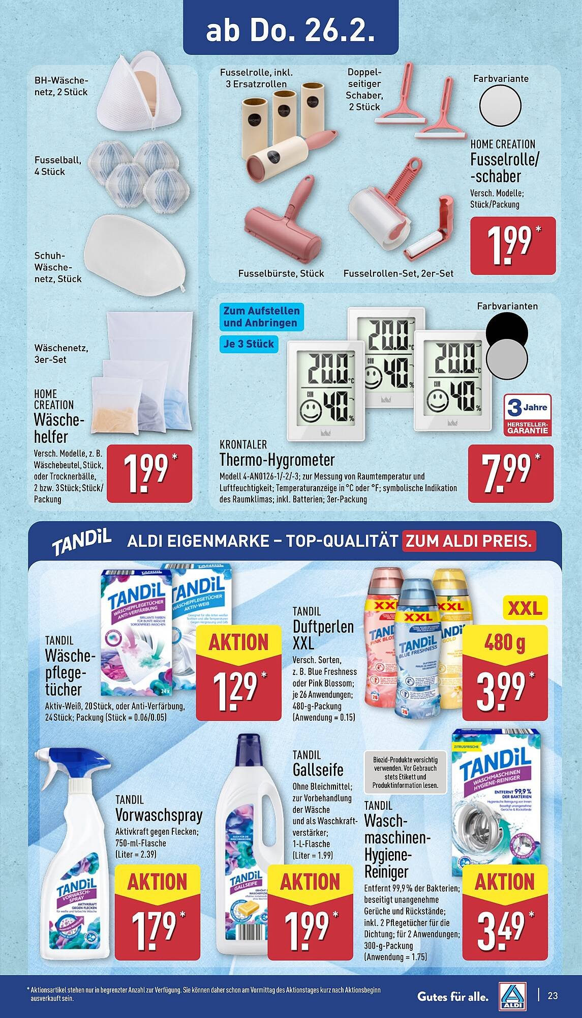 Aldi Nord Prospekt (2026-02-23 - 2026-02-28)