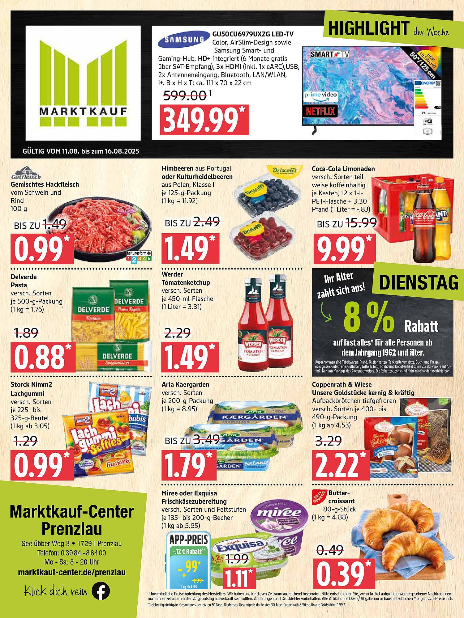 Marktkauf Prospekt (2025-08-11 - 2025-08-16) | 1