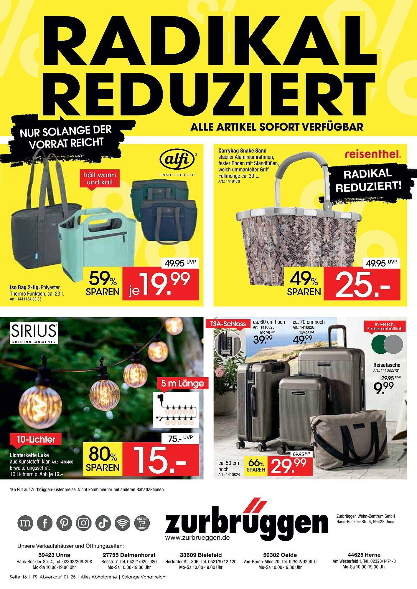 Zurbrüggen Prospekt (2025-08-01 - 2025-08-31) | 16