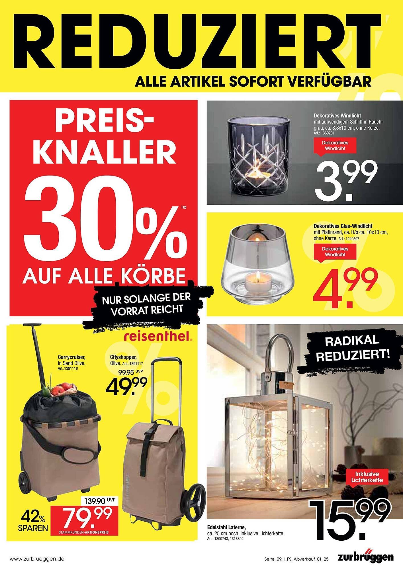 Zurbrüggen Prospekt (2025-08-01 - 2025-08-31) | 9