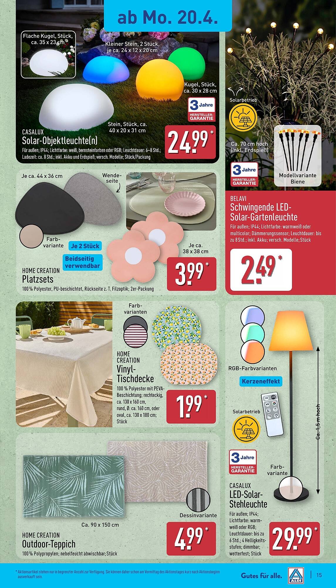 Aldi Nord Prospekt (2026-04-20 - 2026-04-25)