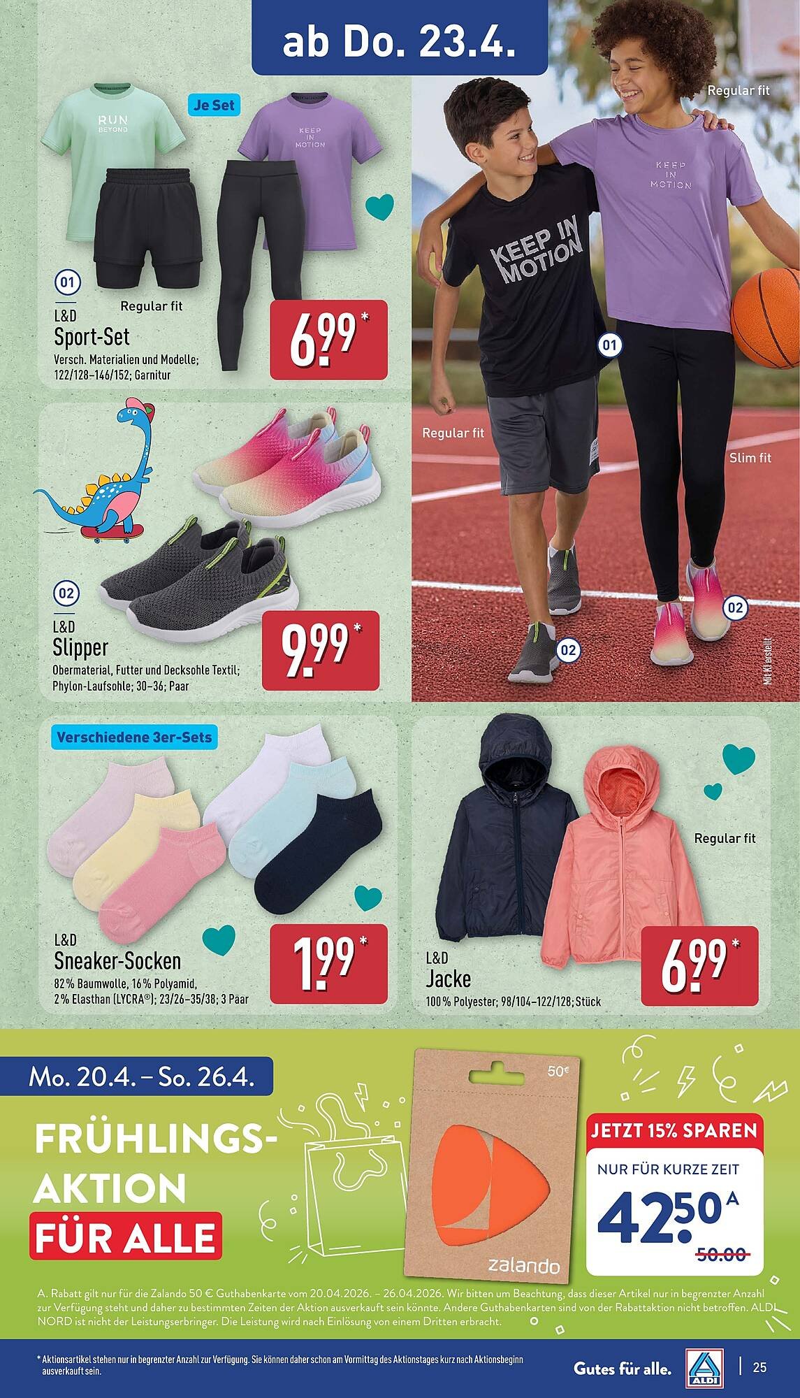 Aldi Nord Prospekt (2026-04-20 - 2026-04-25)