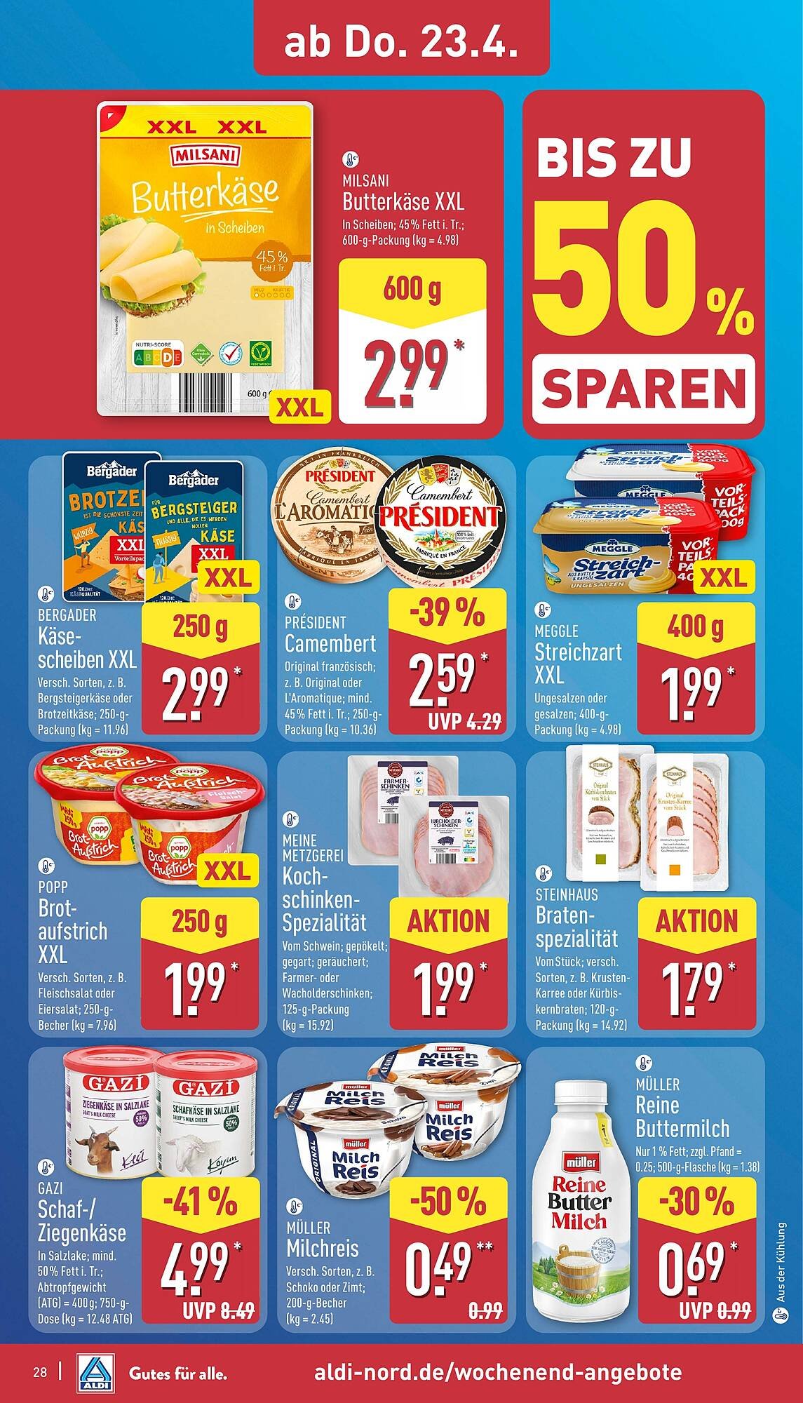 Aldi Nord Prospekt (2026-04-20 - 2026-04-25)
